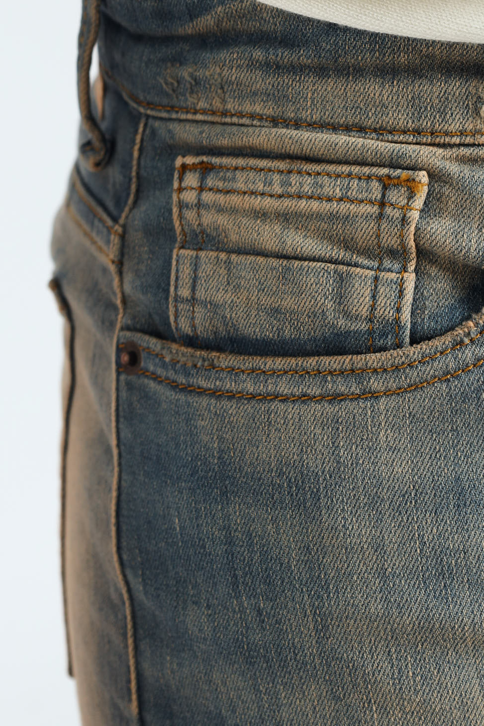 Slim Fit Denim - Tea Stain - Image 4