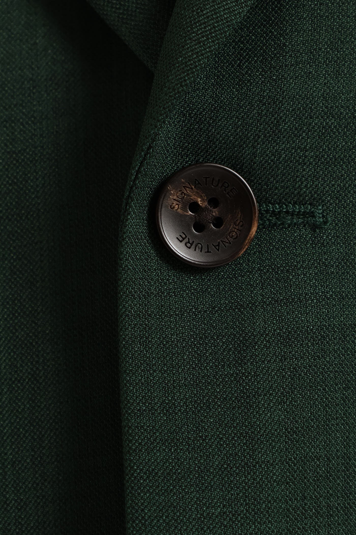 Slim Fit Essential Suit Jacket - Olive - Image 2