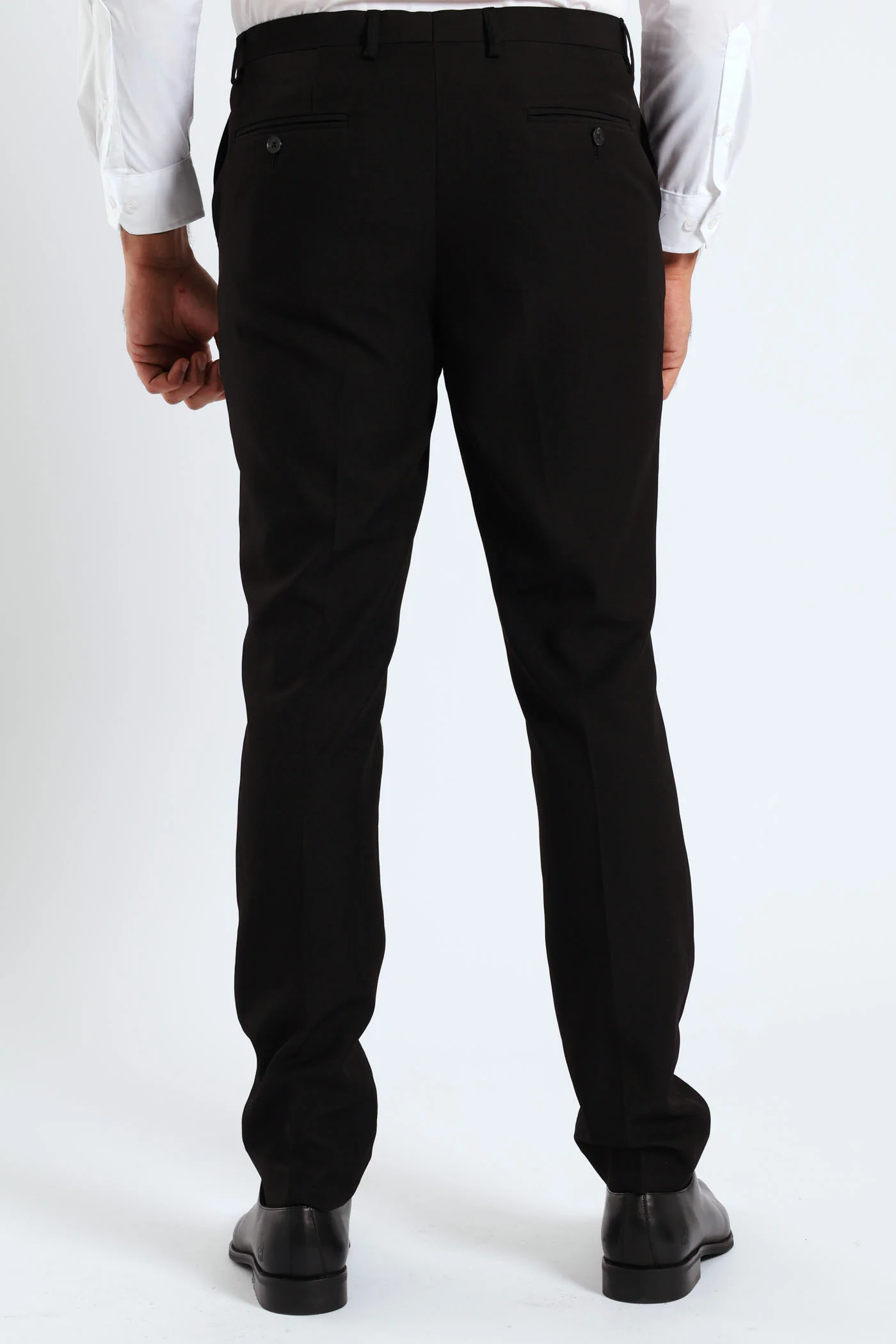 Slim Fit Essential Suit Trouser - Black - Image 3