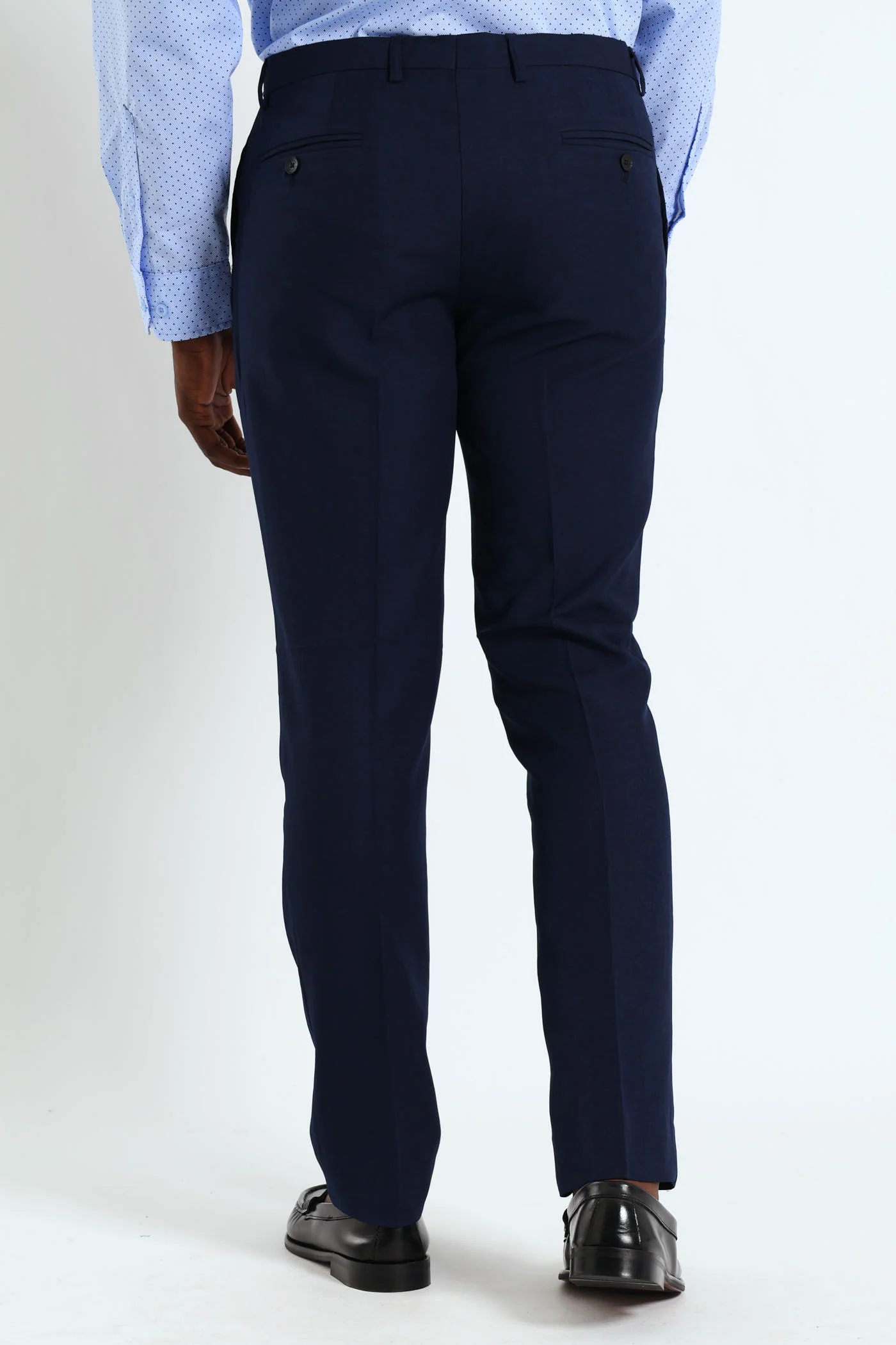 Slim Fit Essential Suit Trouser - Navy - Image 4