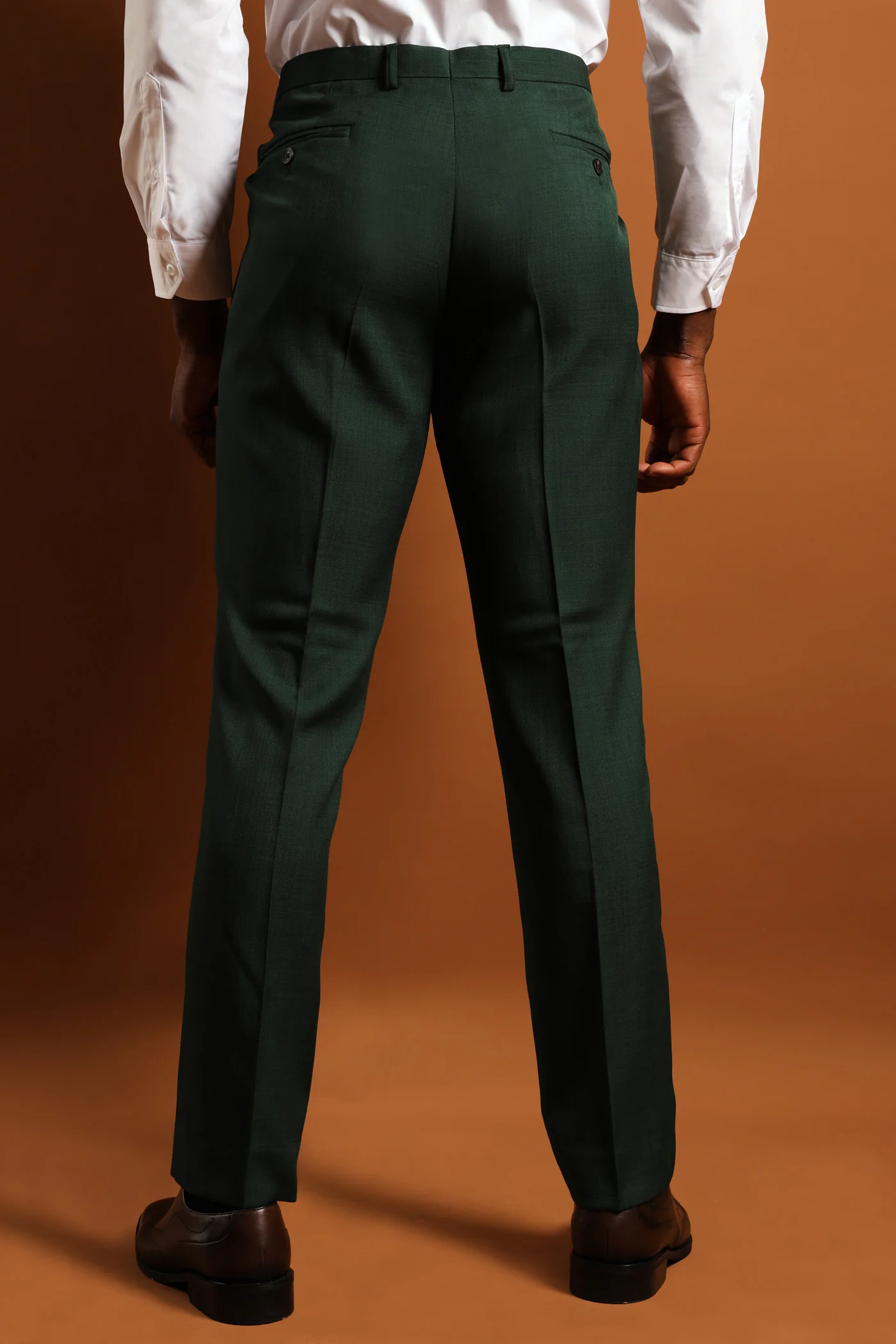 Slim Fit Essential Suit Trouser - Green - Image 4