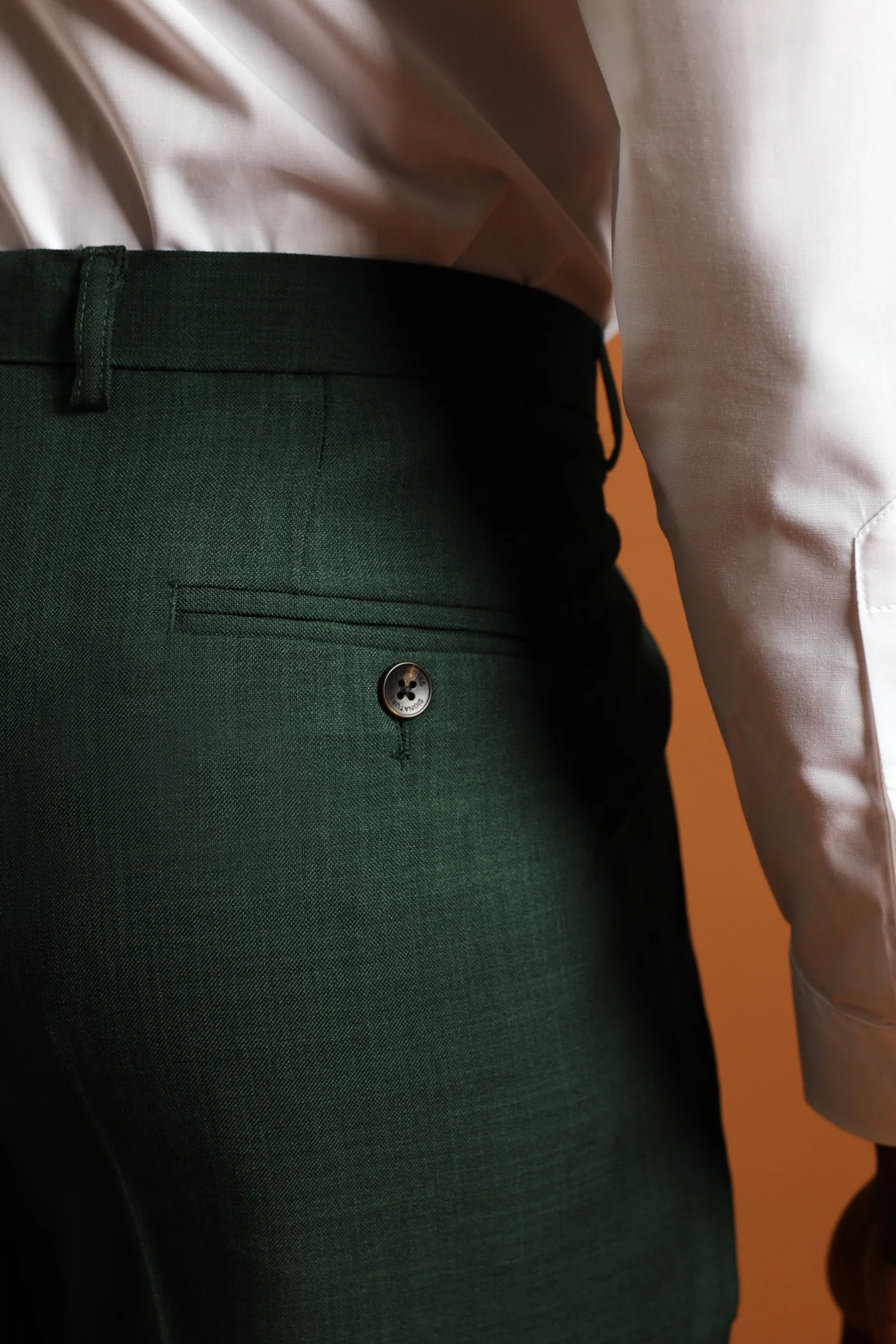 Slim Fit Essential Suit Trouser - Green - Image 7