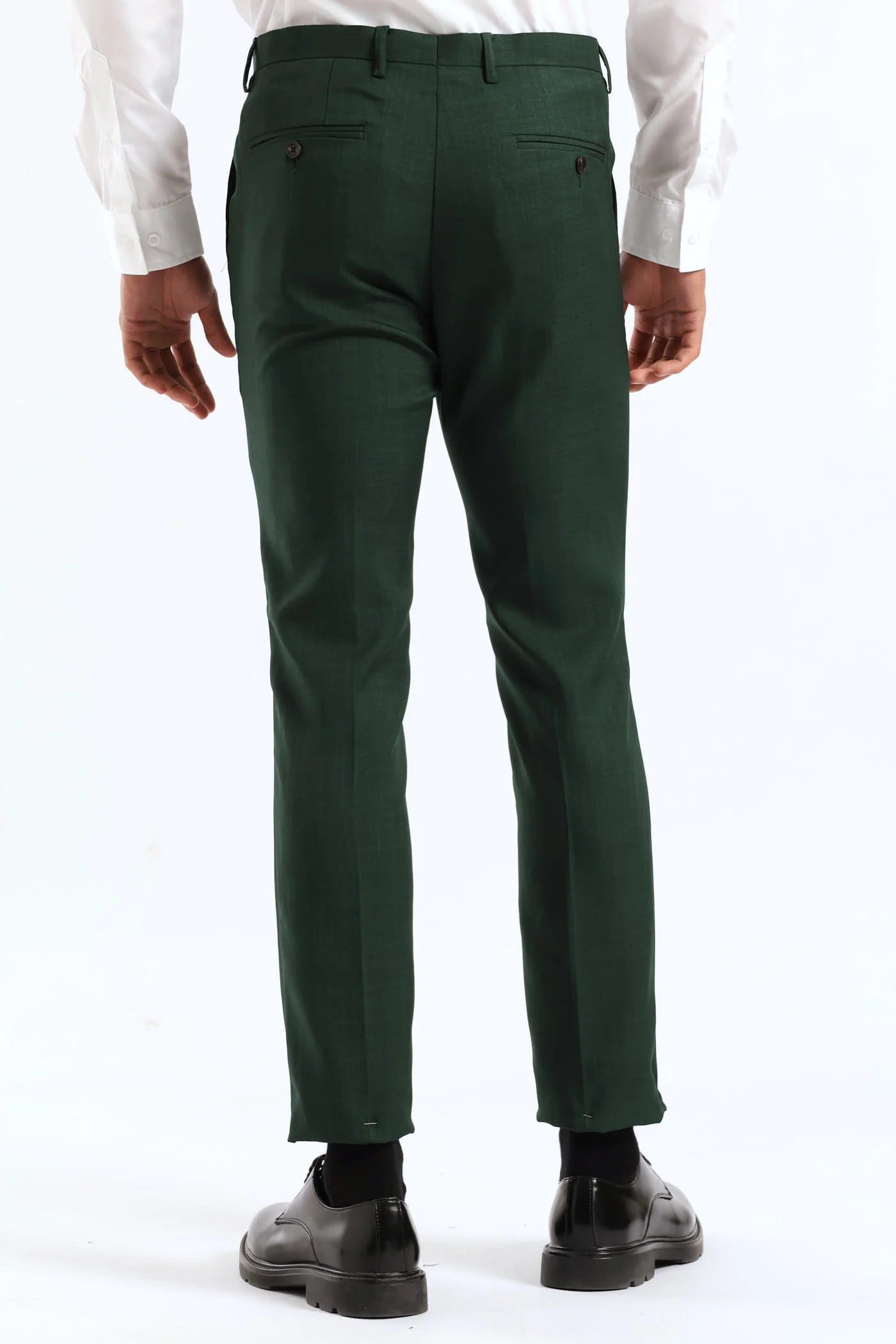 Slim Fit Essential Suit Trouser - Olive - Image 4