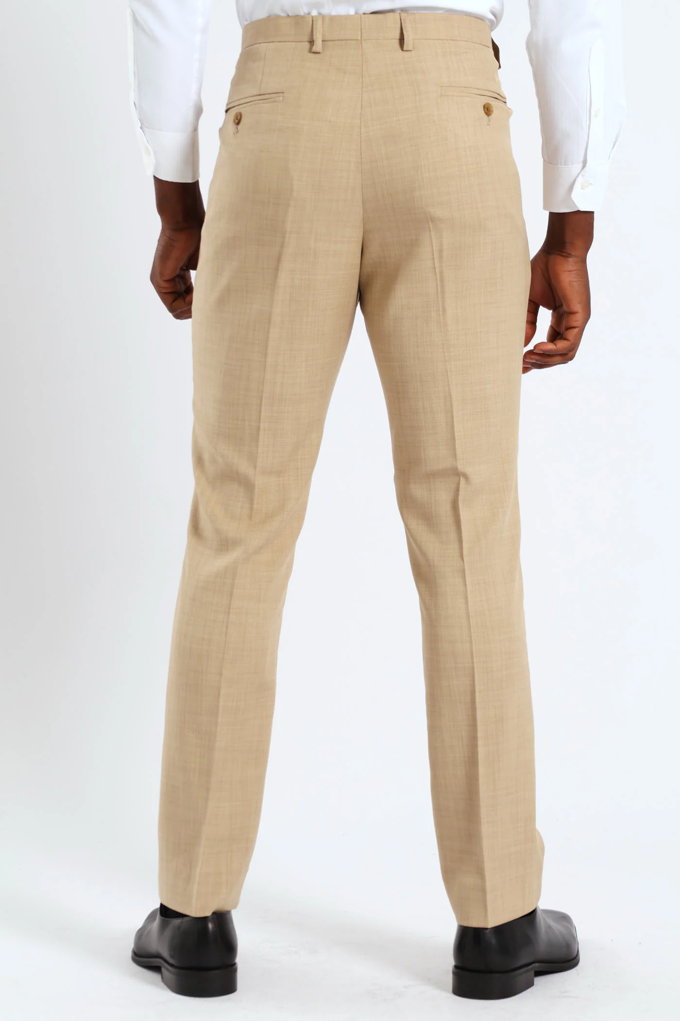 Slim Fit Essential Suit Trouser - Tan - Image 7