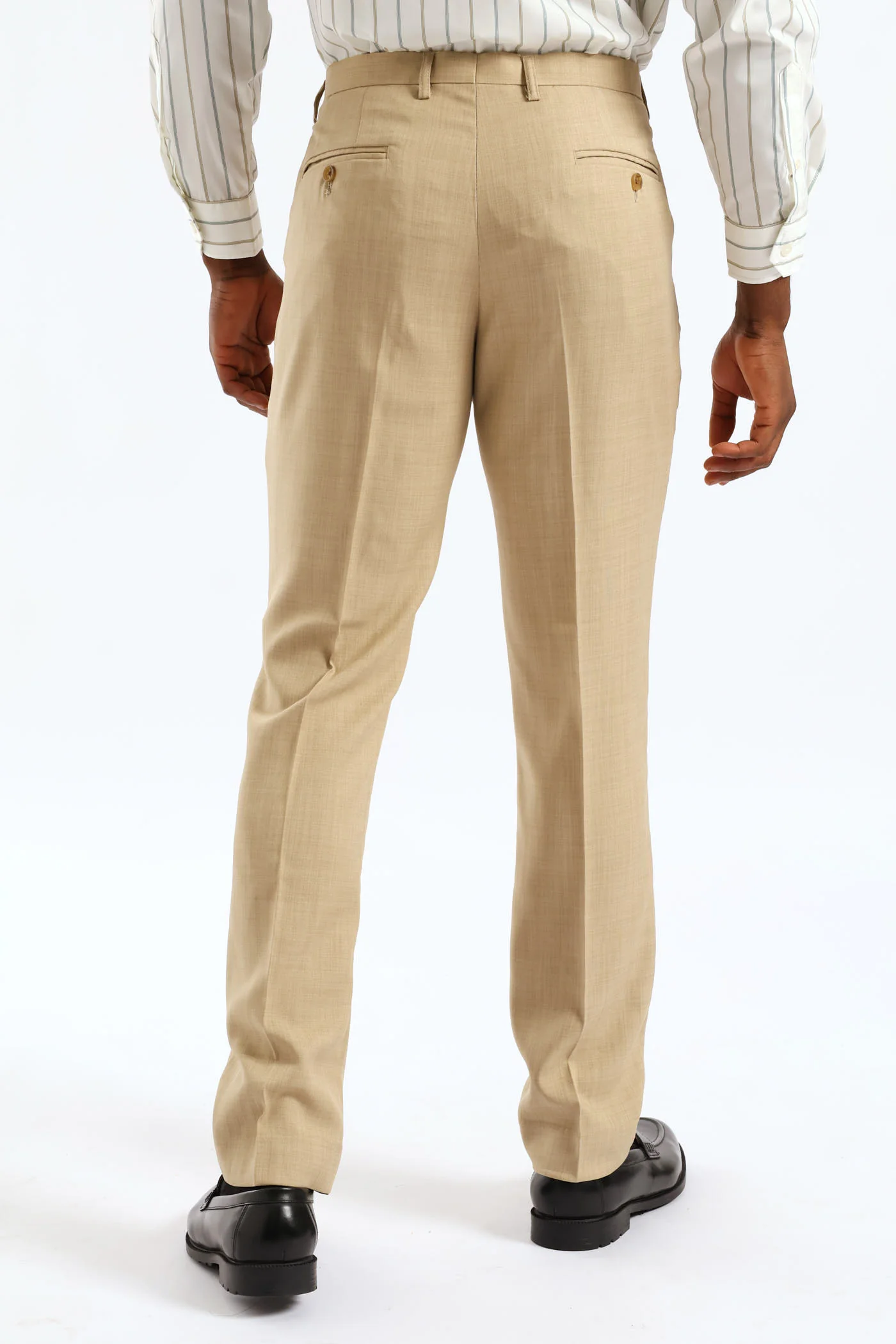 Slim Fit Essential Suit Trouser - Tan - Image 5
