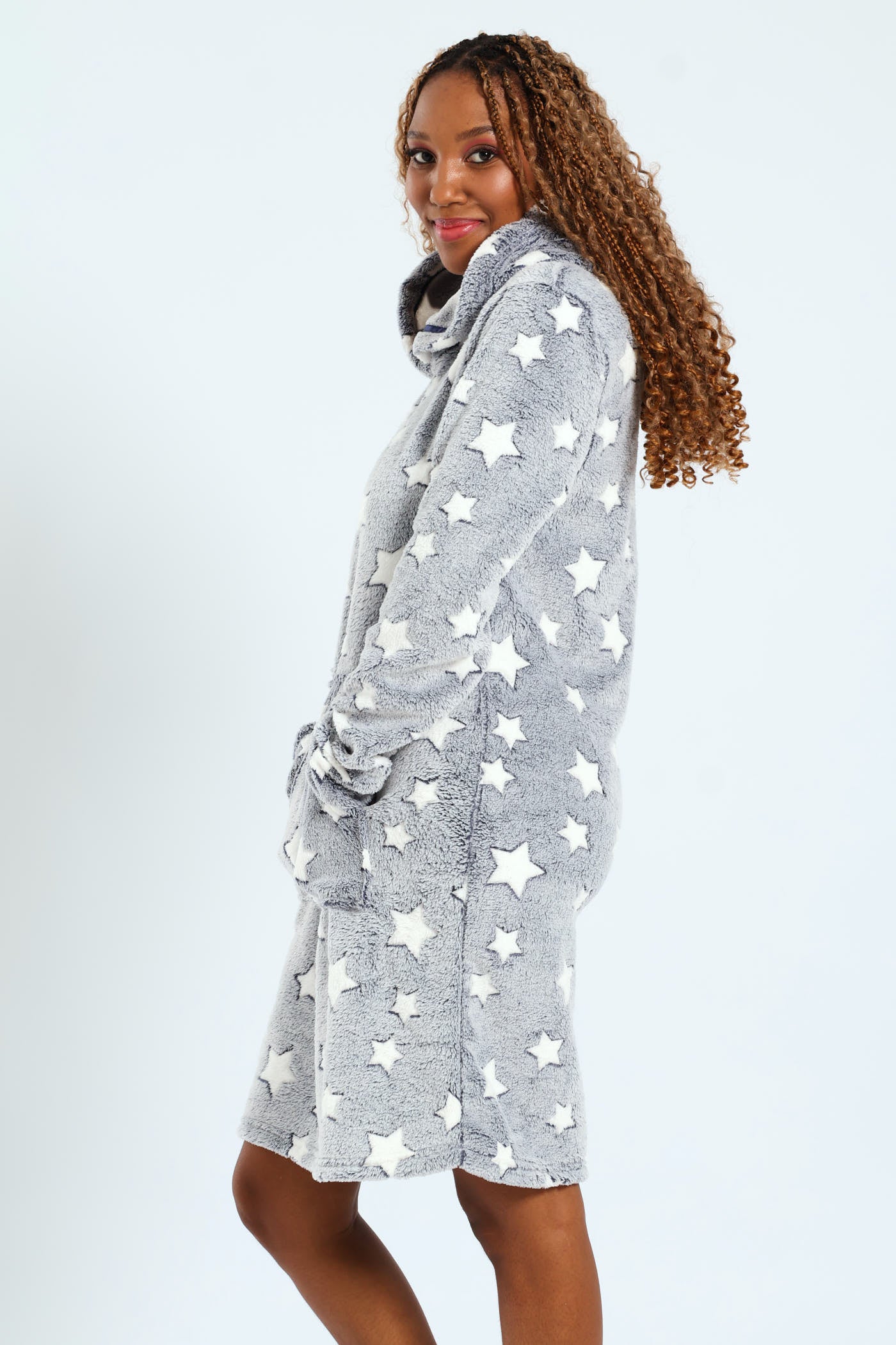 Slim Fit Stars Snuggie - Image 3