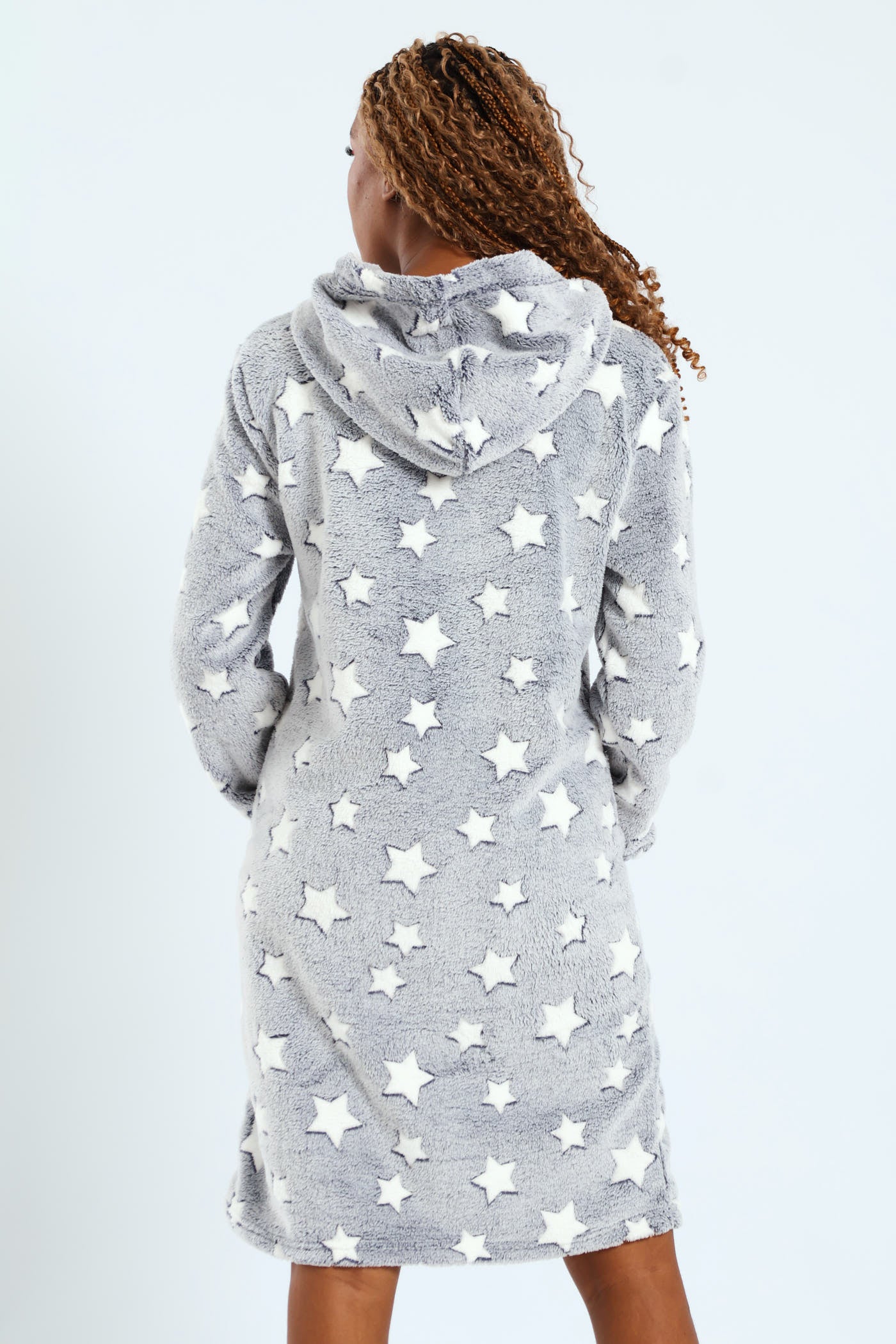 Slim Fit Stars Snuggie - Image 4
