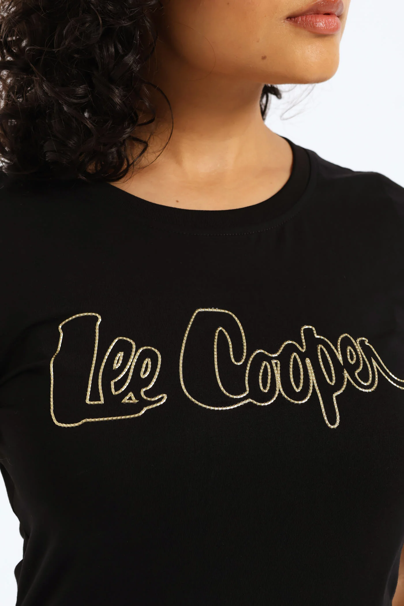 Slim Fit T-Shirt - Black - Image 2