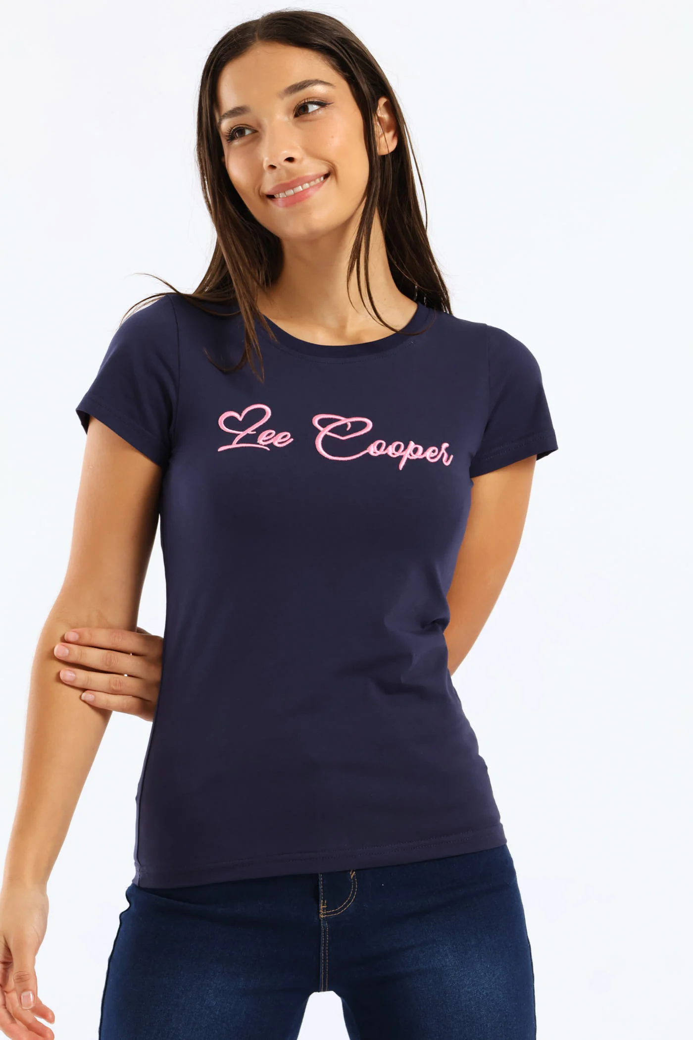 Slim Fit T-Shirt - Navy - Image 2