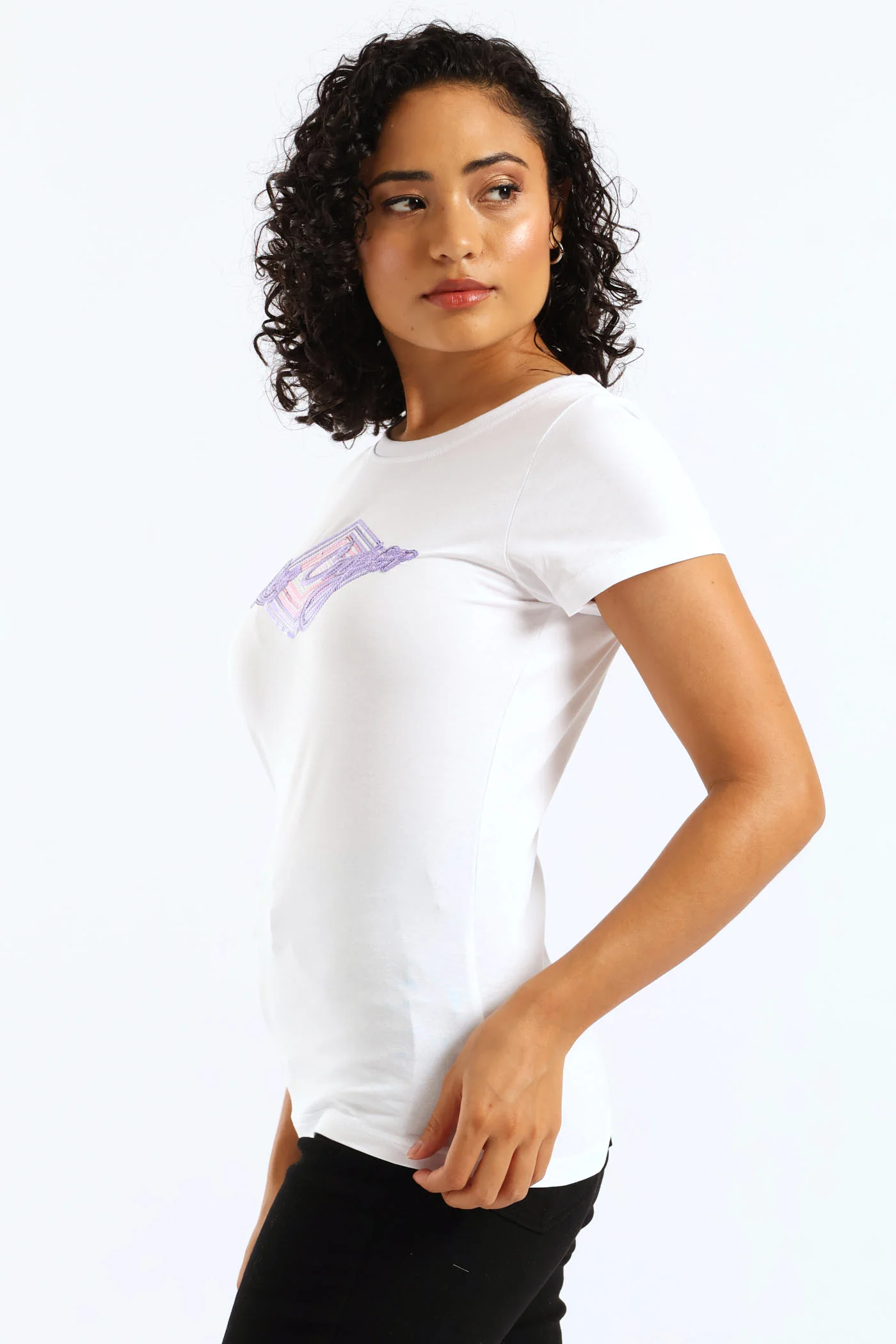 Slim Fit T-Shirt - White - Image 3