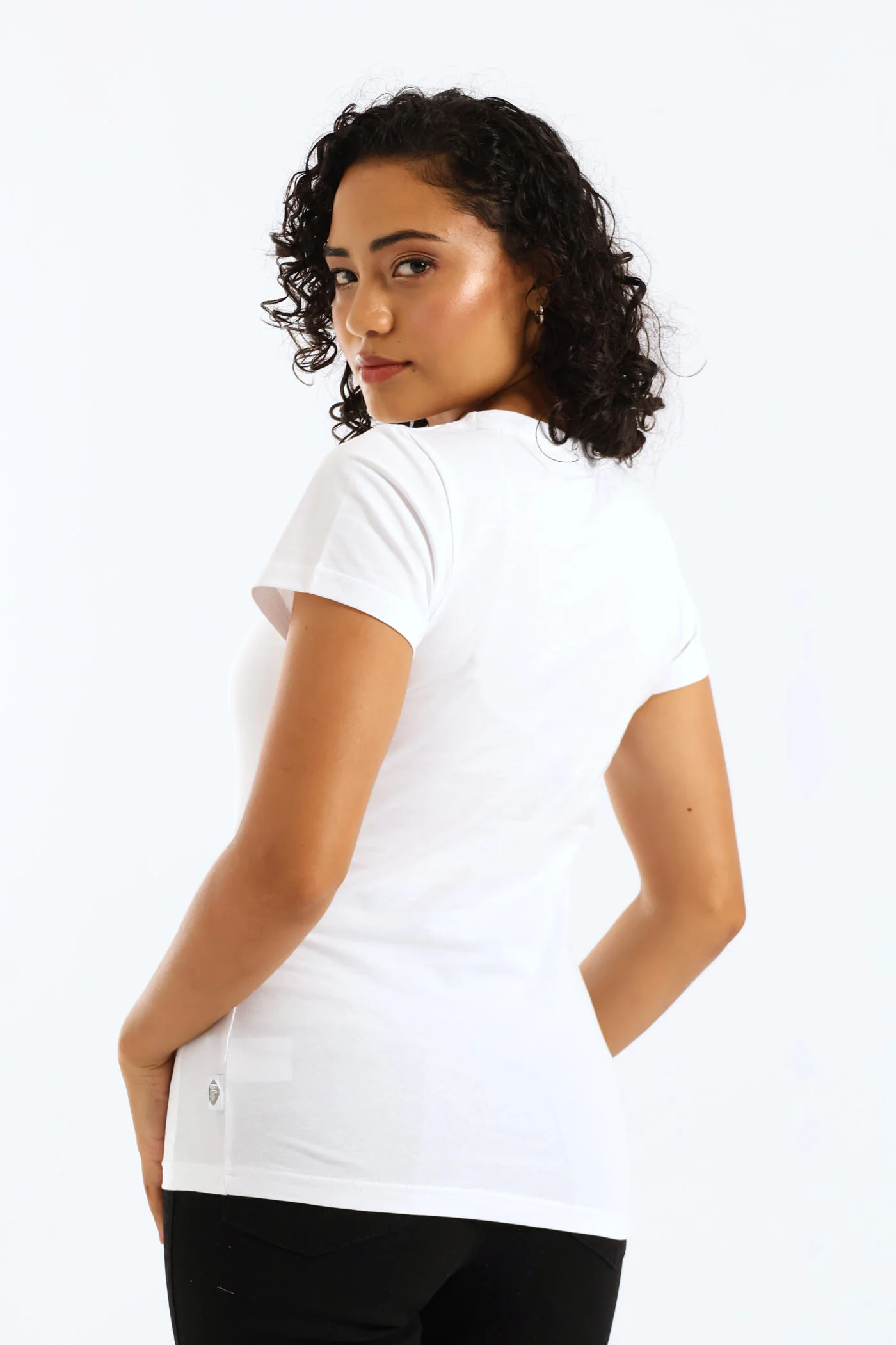 Slim Fit T-Shirt - White - Image 4