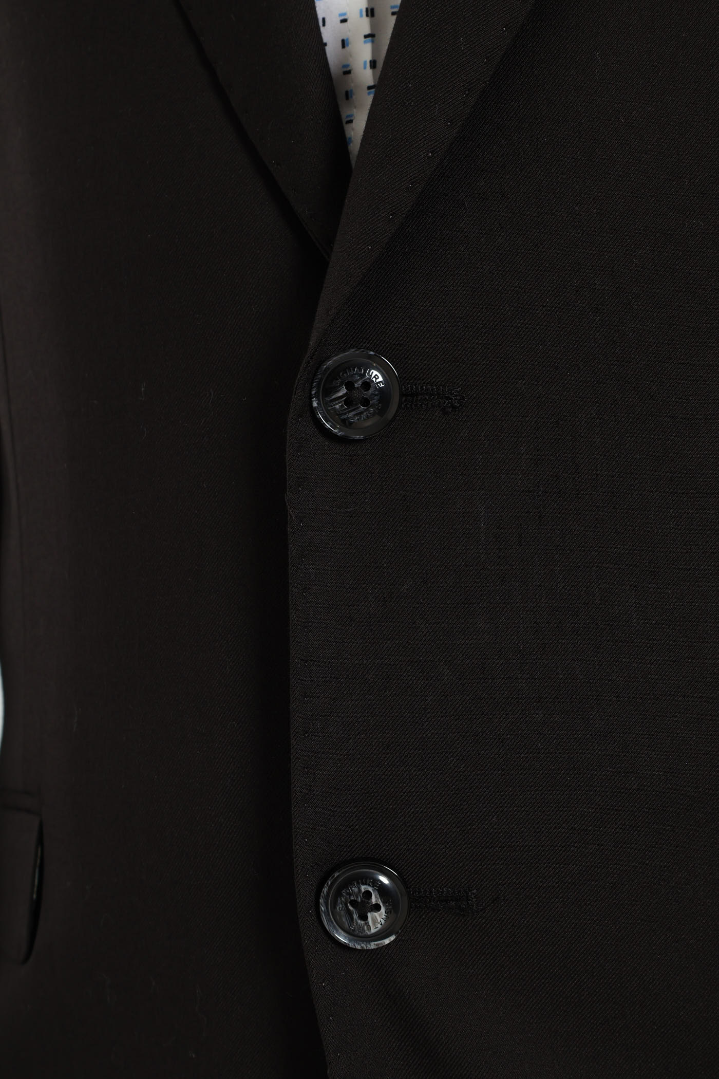 Slim Fit Viscose Blend Jackets - Black - Image 7