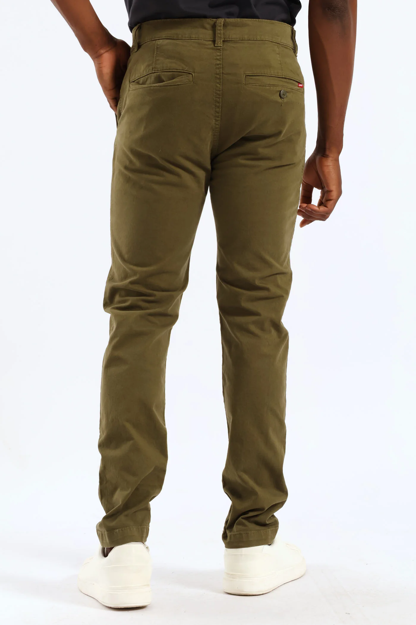 Slim III Chino Pant - Olive - Image 4