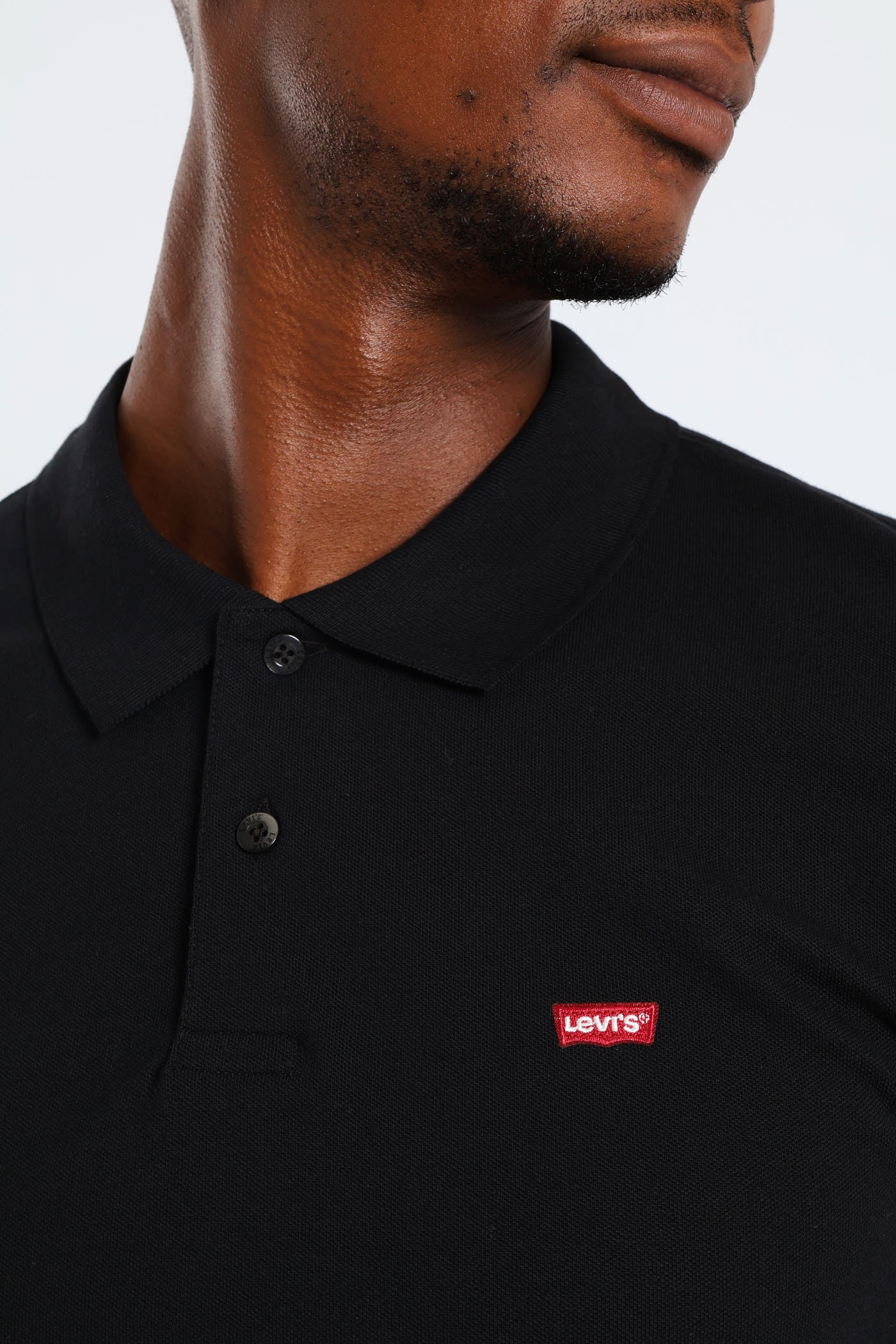 Slim Polo Golfer - Black - Image 4