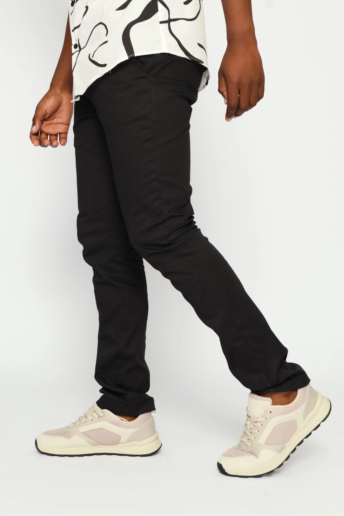 Slim Smart Chino - Black - Image 2