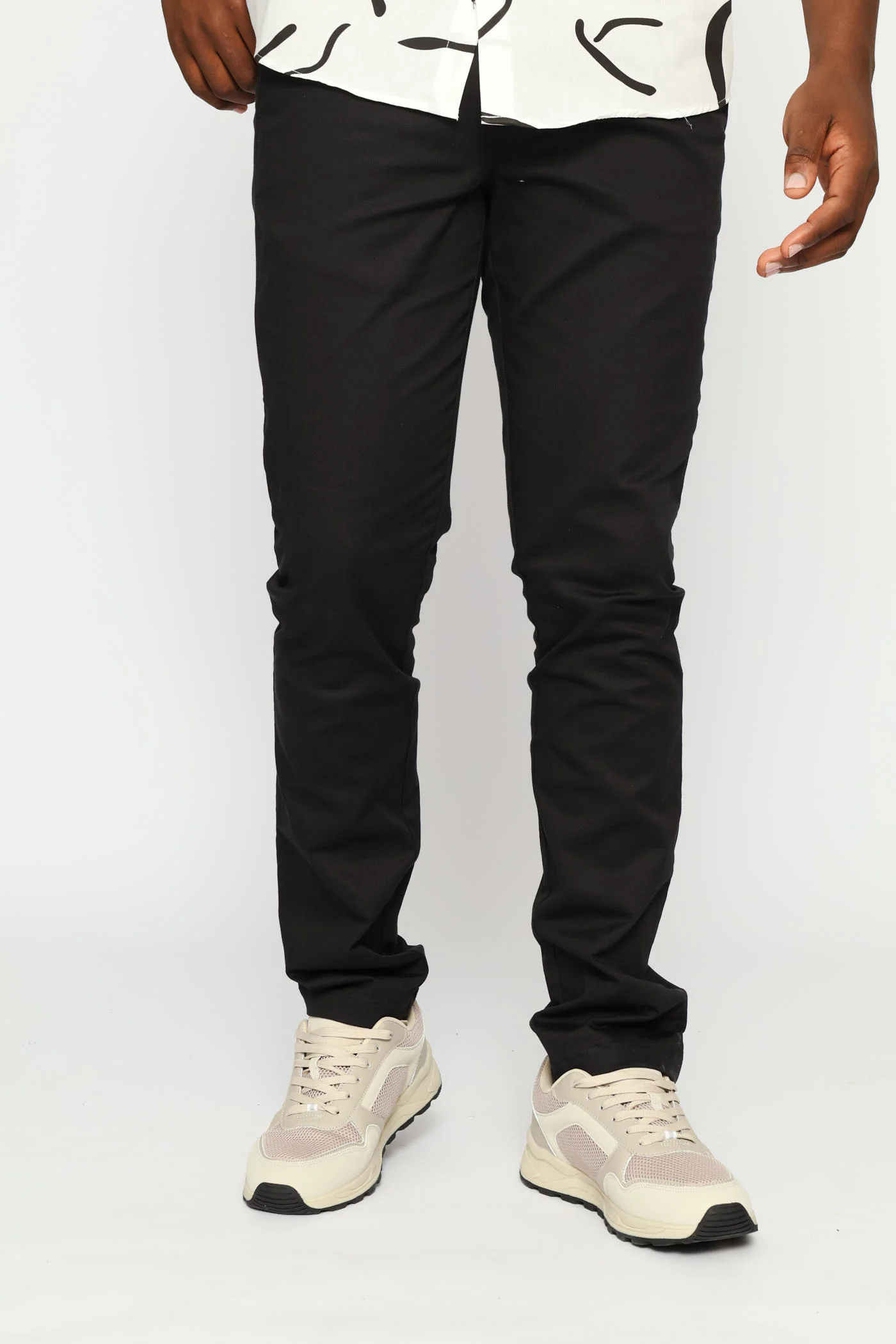 Slim Smart Chino - Black - Image 3