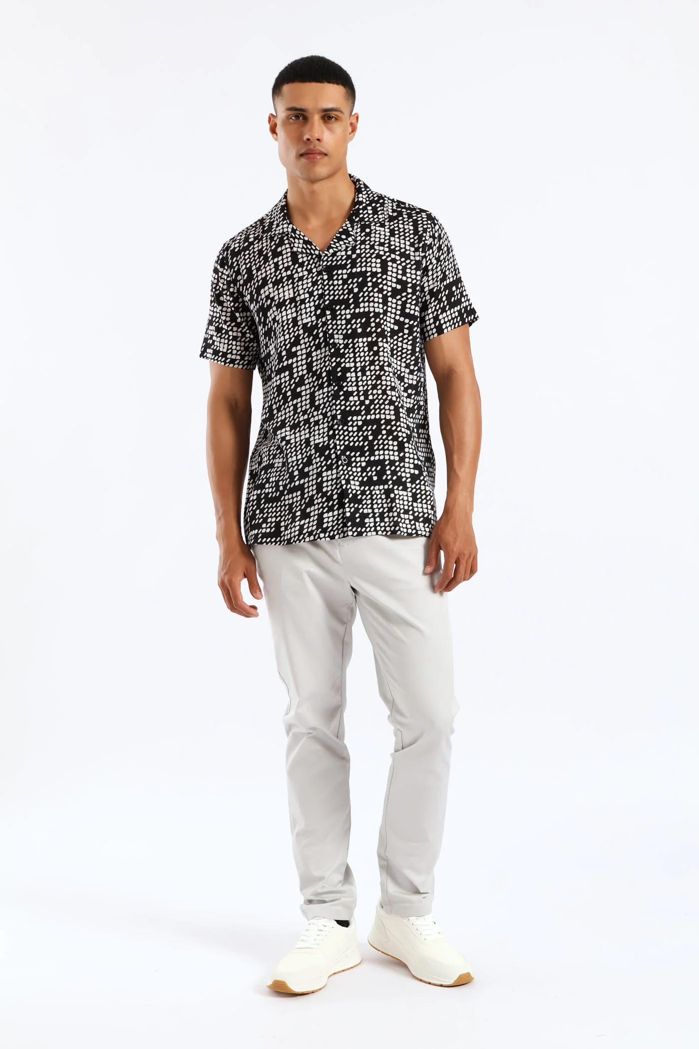 Slim Smart Chino Trouser - Grey - Image 5
