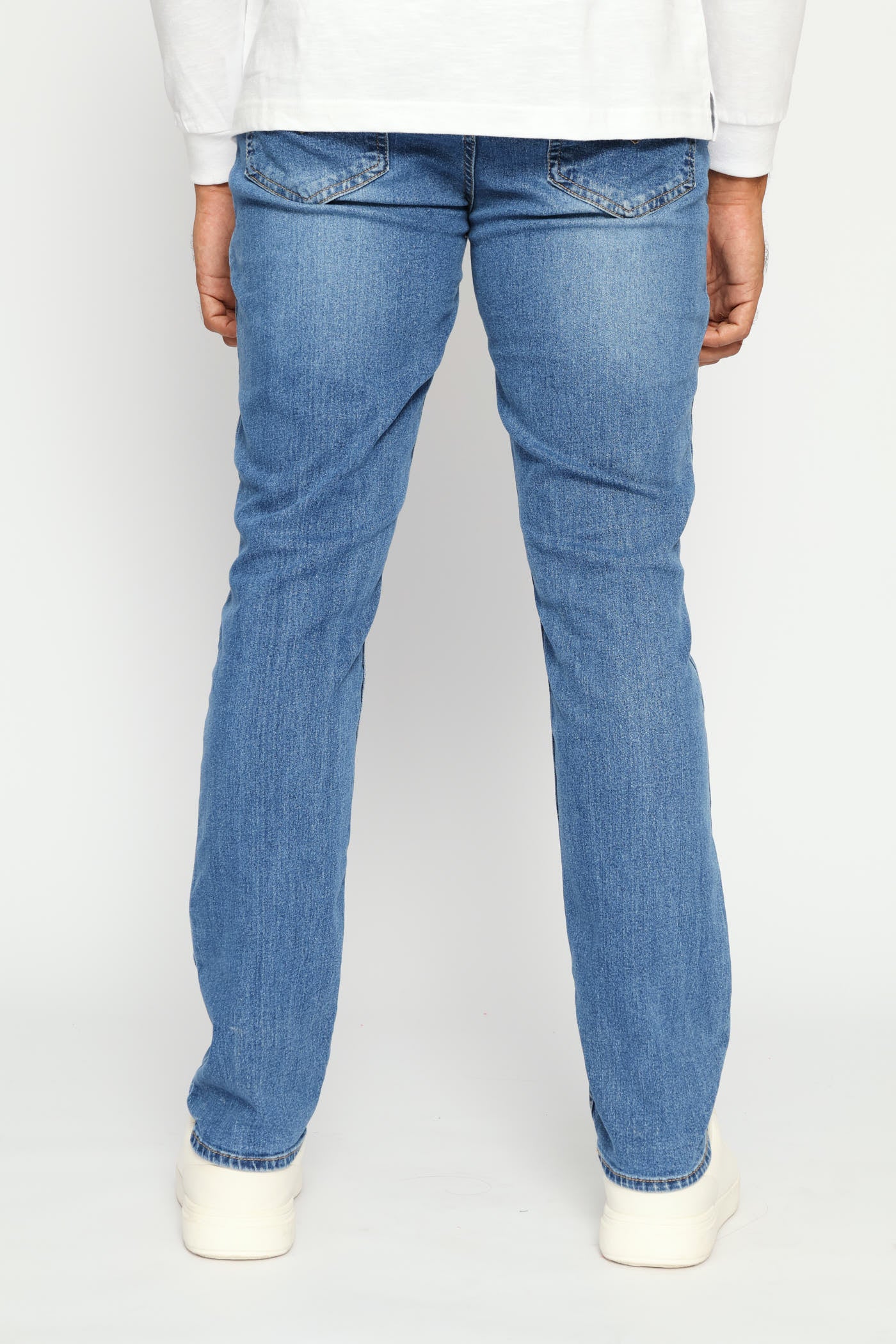 Slim Stretch Denim - Light Wash - Image 4