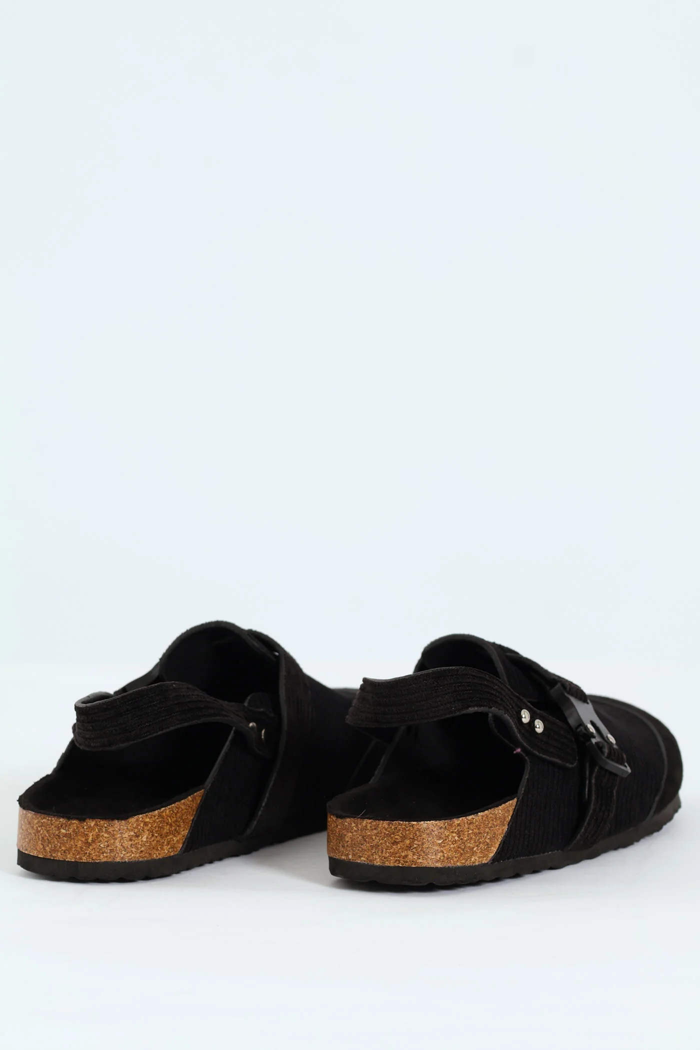 Slingback Clog With Chunky Hardware - Black - Image 3