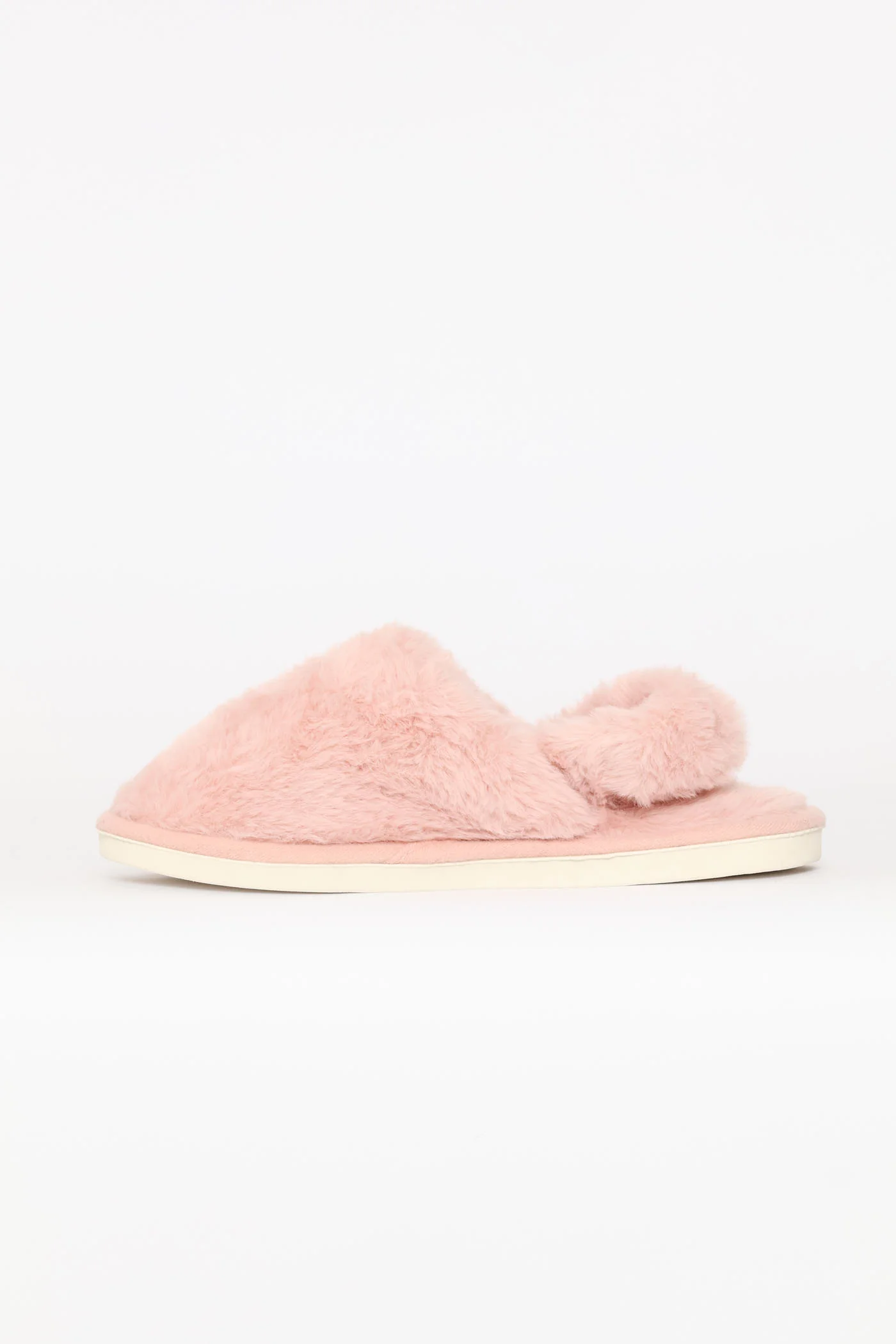 Slingback Closed Toe Slipper - Mauve - Image 4
