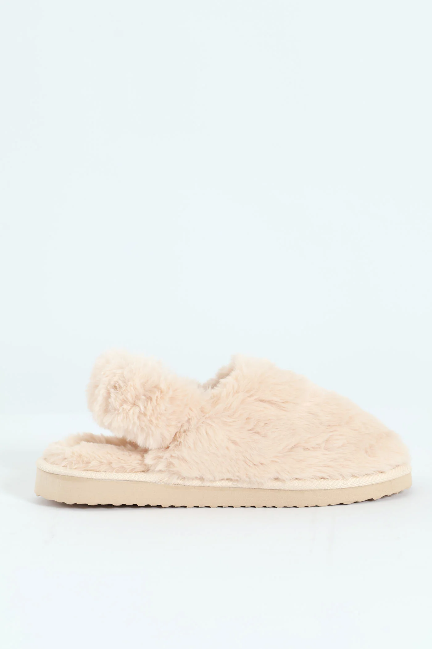 Slingback Closed Toe Slipper - Stone - Image 5