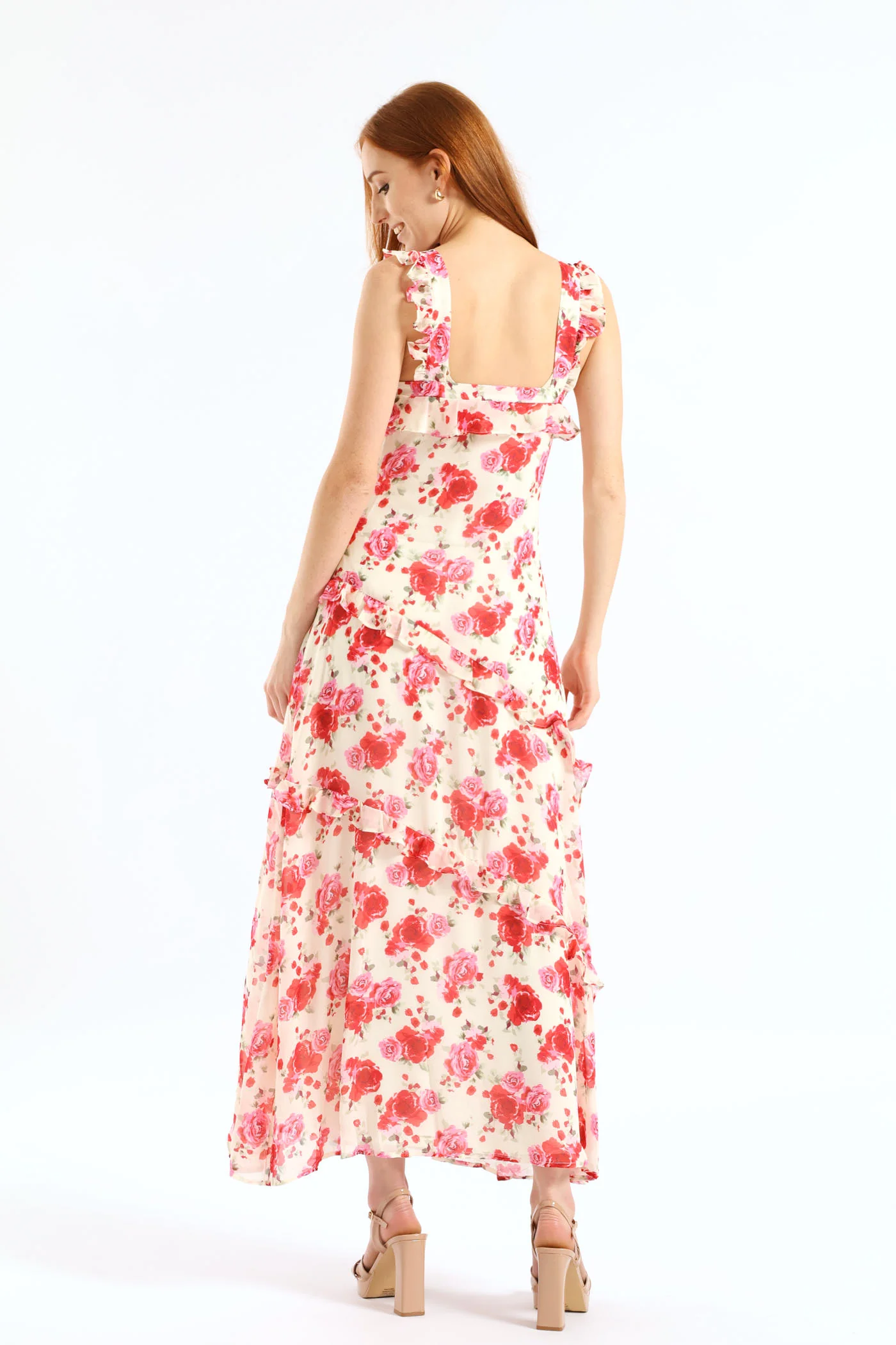 Slip Maxi Dress - Ivory - Image 2