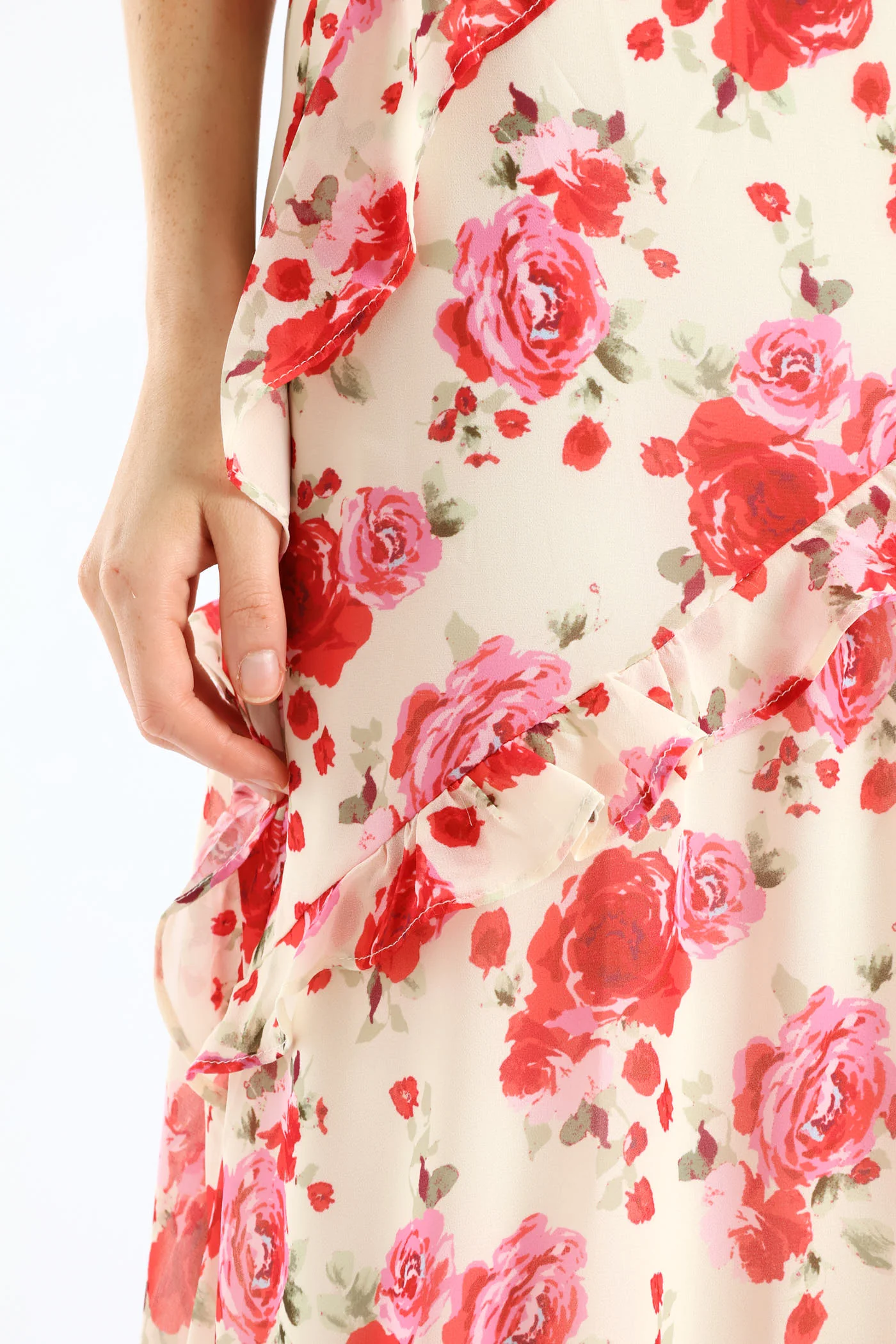 Slip Maxi Dress - Ivory - Image 5