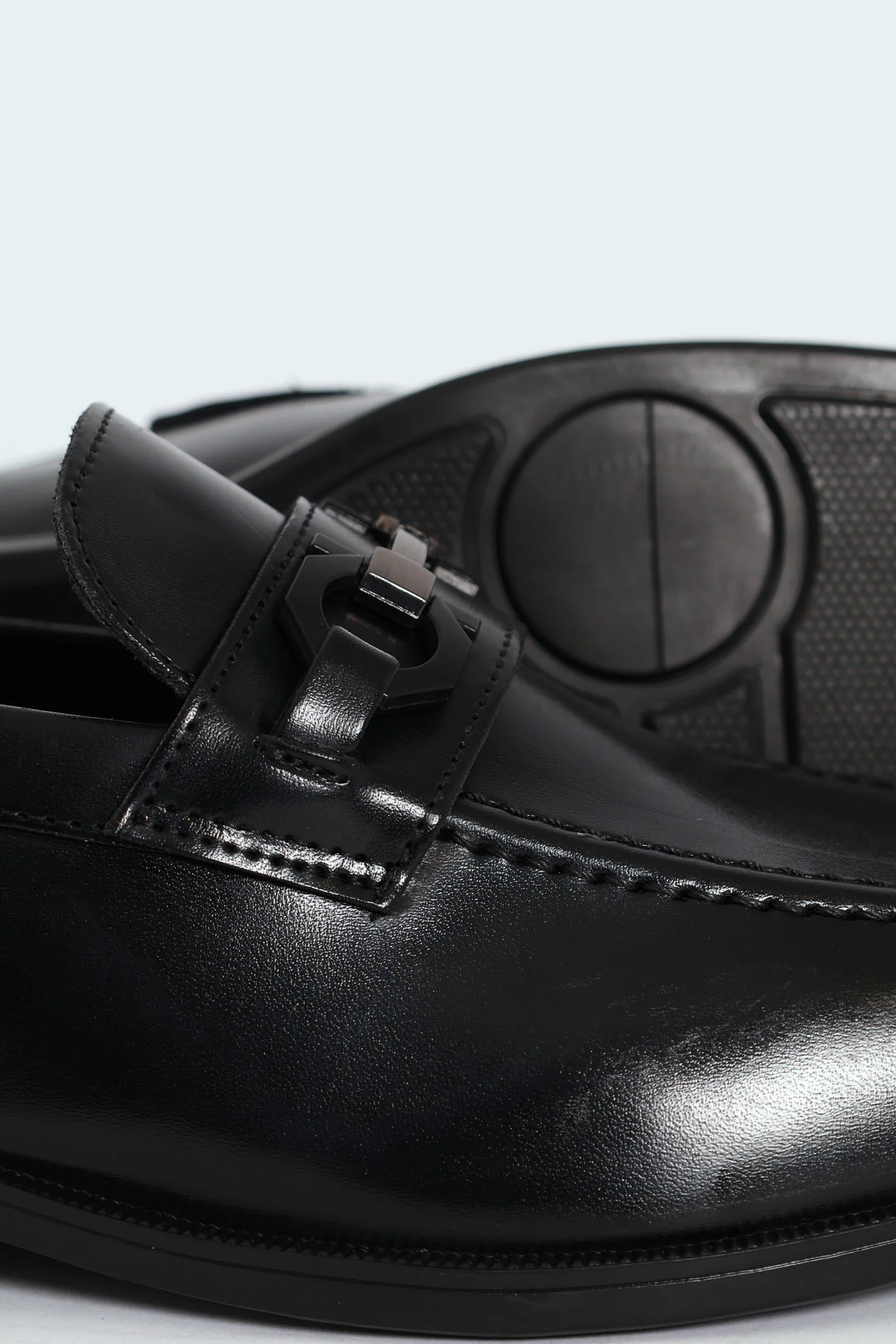 Slip On Loafer With Trim Detail - Black - Image 2