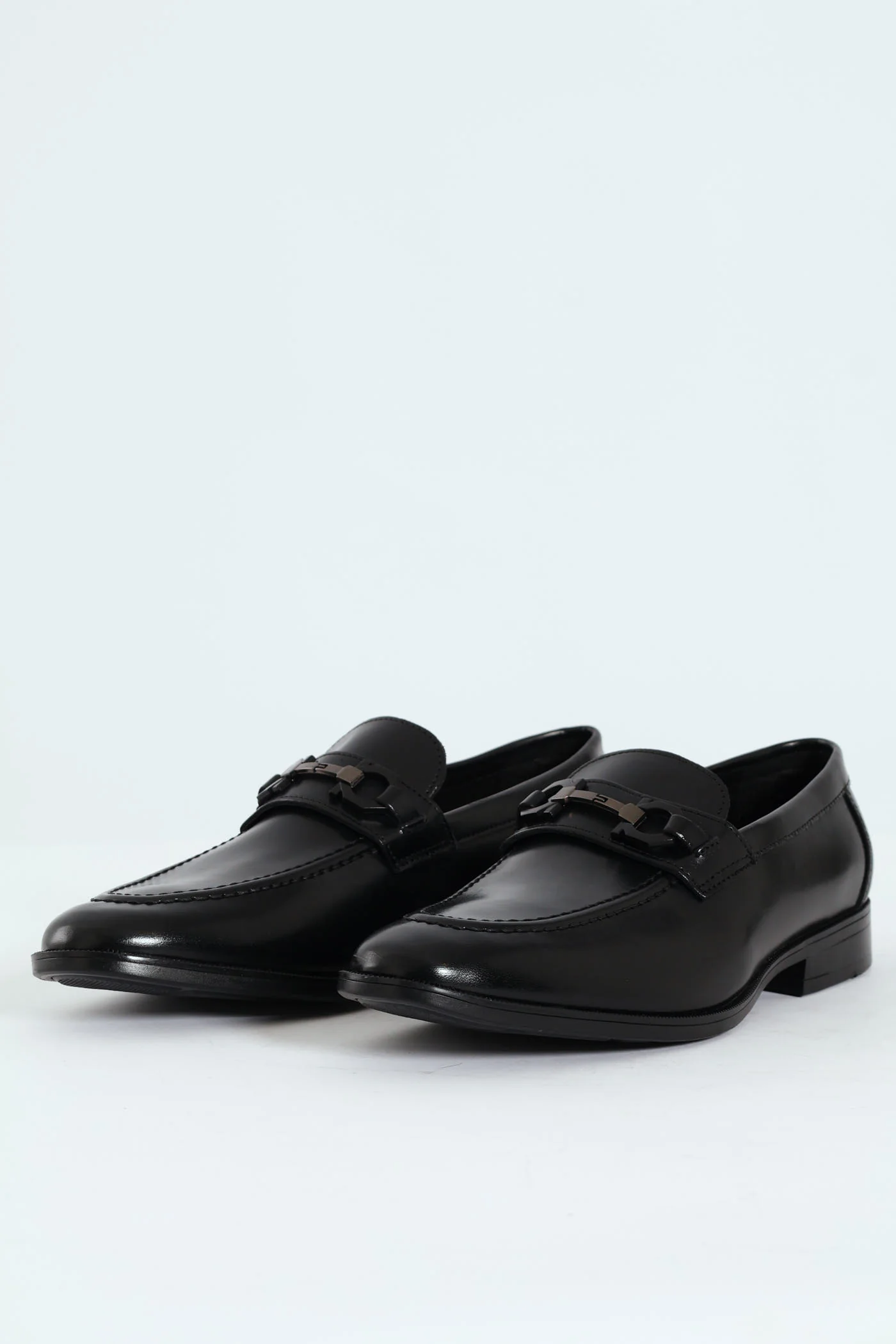 Slip On Loafer With Trim Detail - Black - Image 3