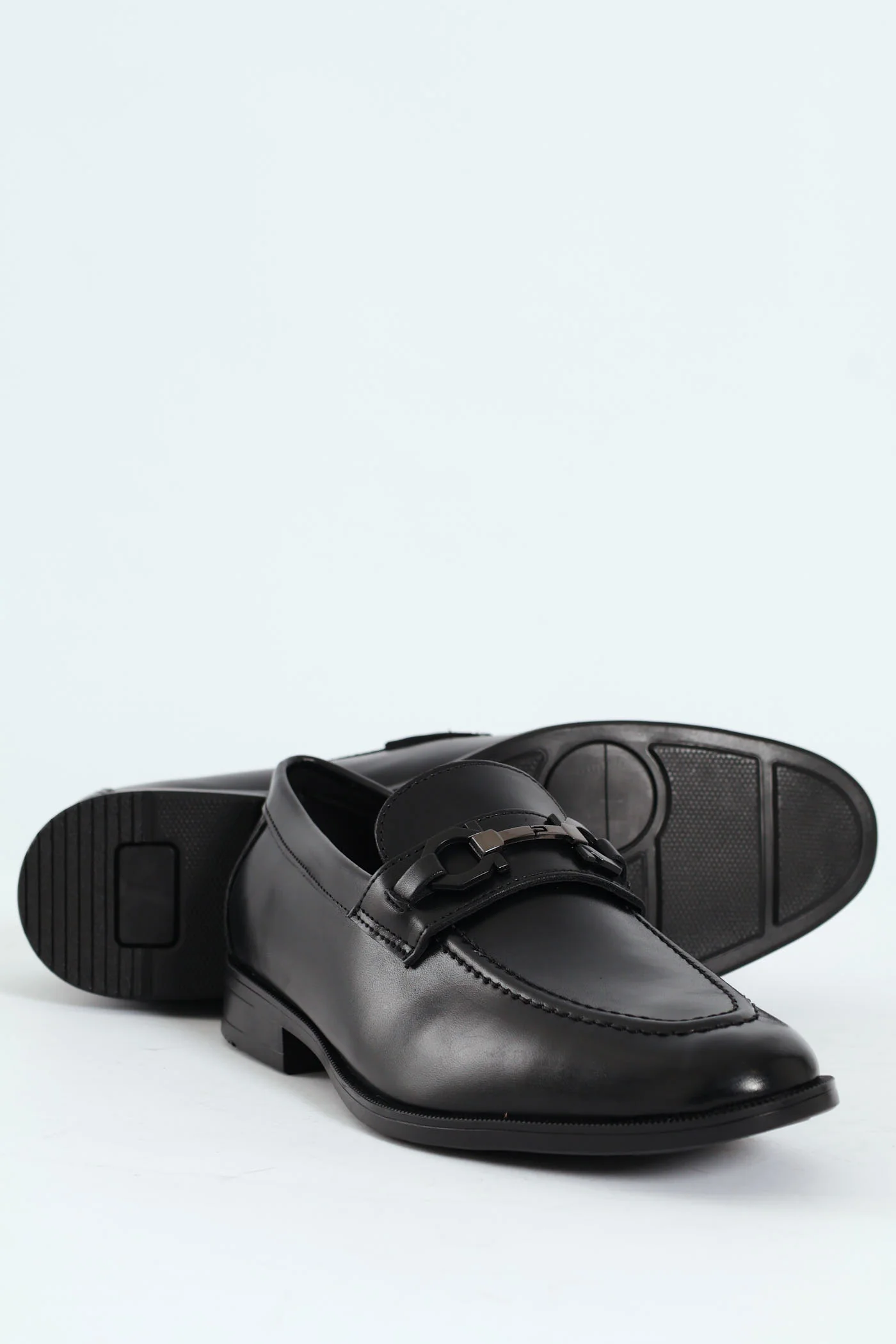 Slip On Loafer With Trim Detail - Black - Image 5