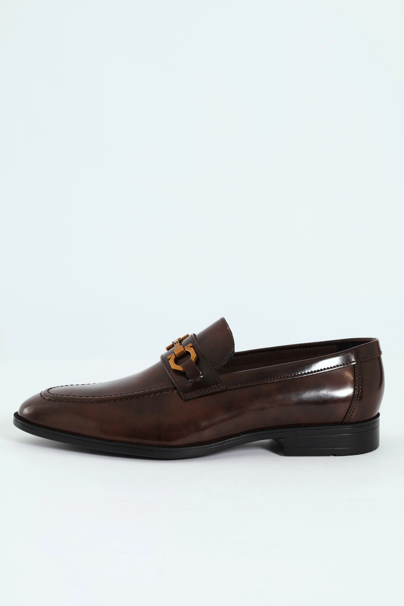 Slip On Loafer With Trim Detail - Chocolate - Image 6