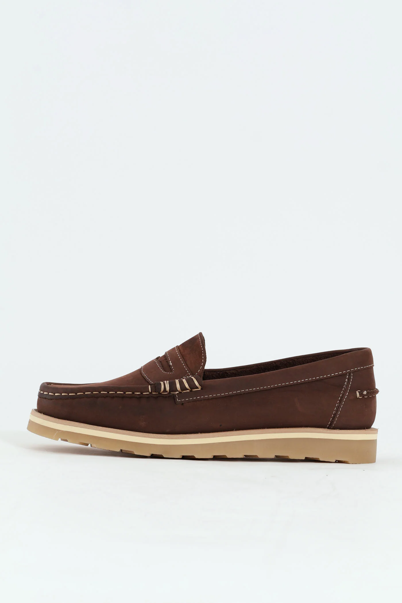 Slip On Penny Moccasin Loafer - Brown - Image 4