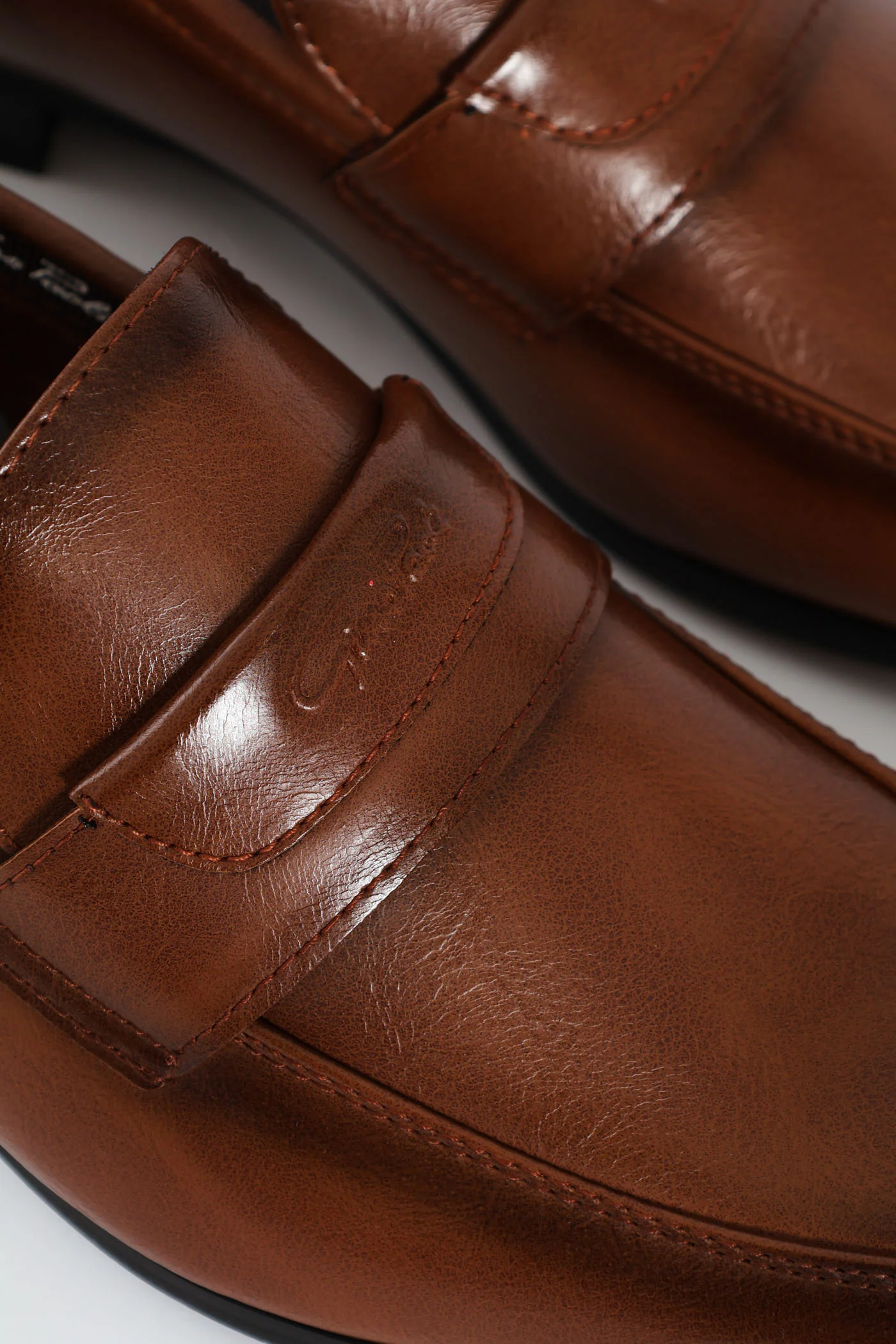 Slip On With Banded Upper - Tan - Image 2