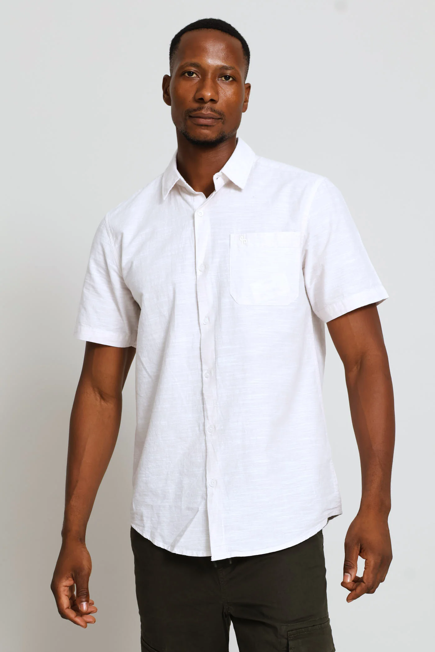 Slub Regular Shirt - Stone - Image 6