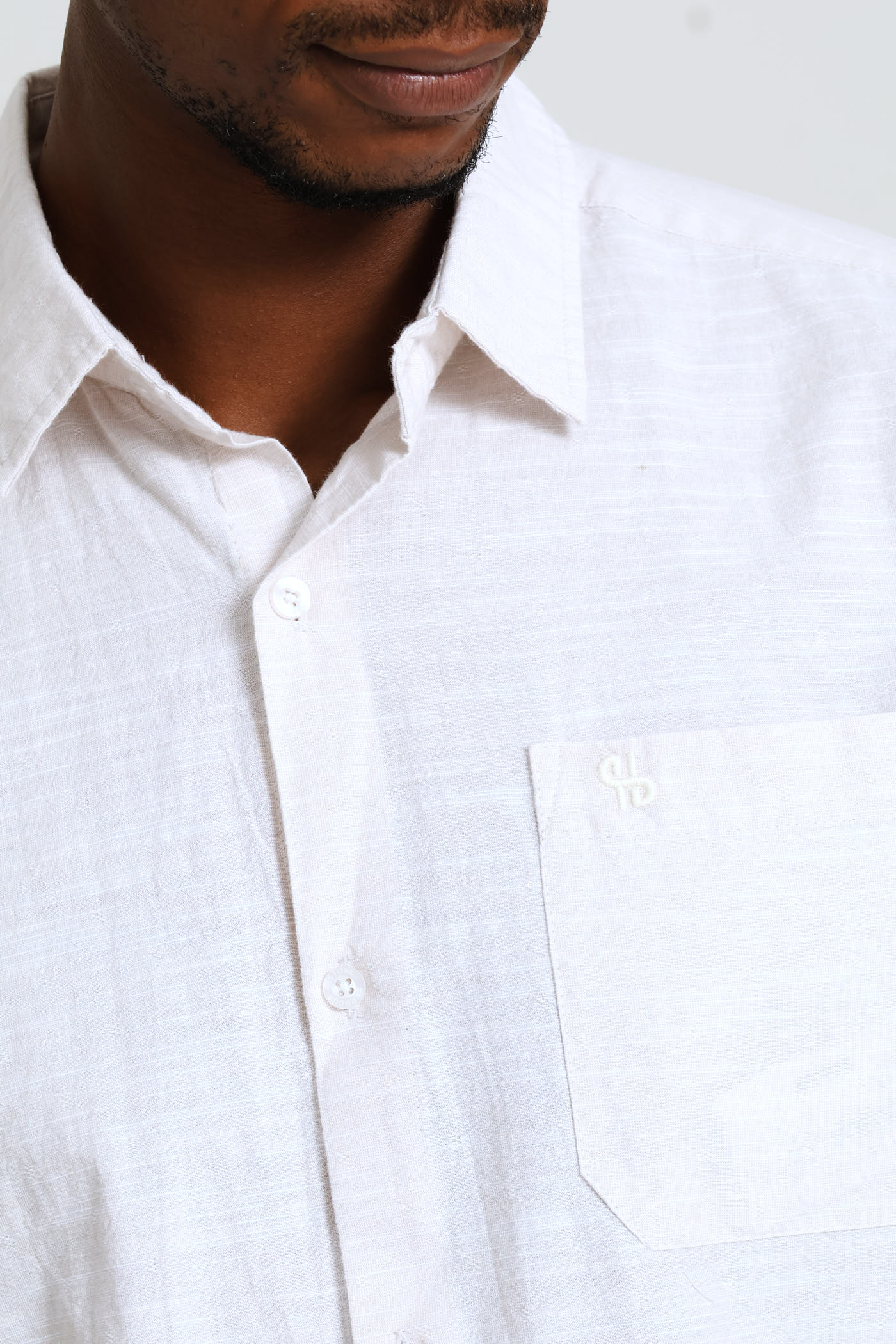Slub Regular Shirt - Stone - Image 7