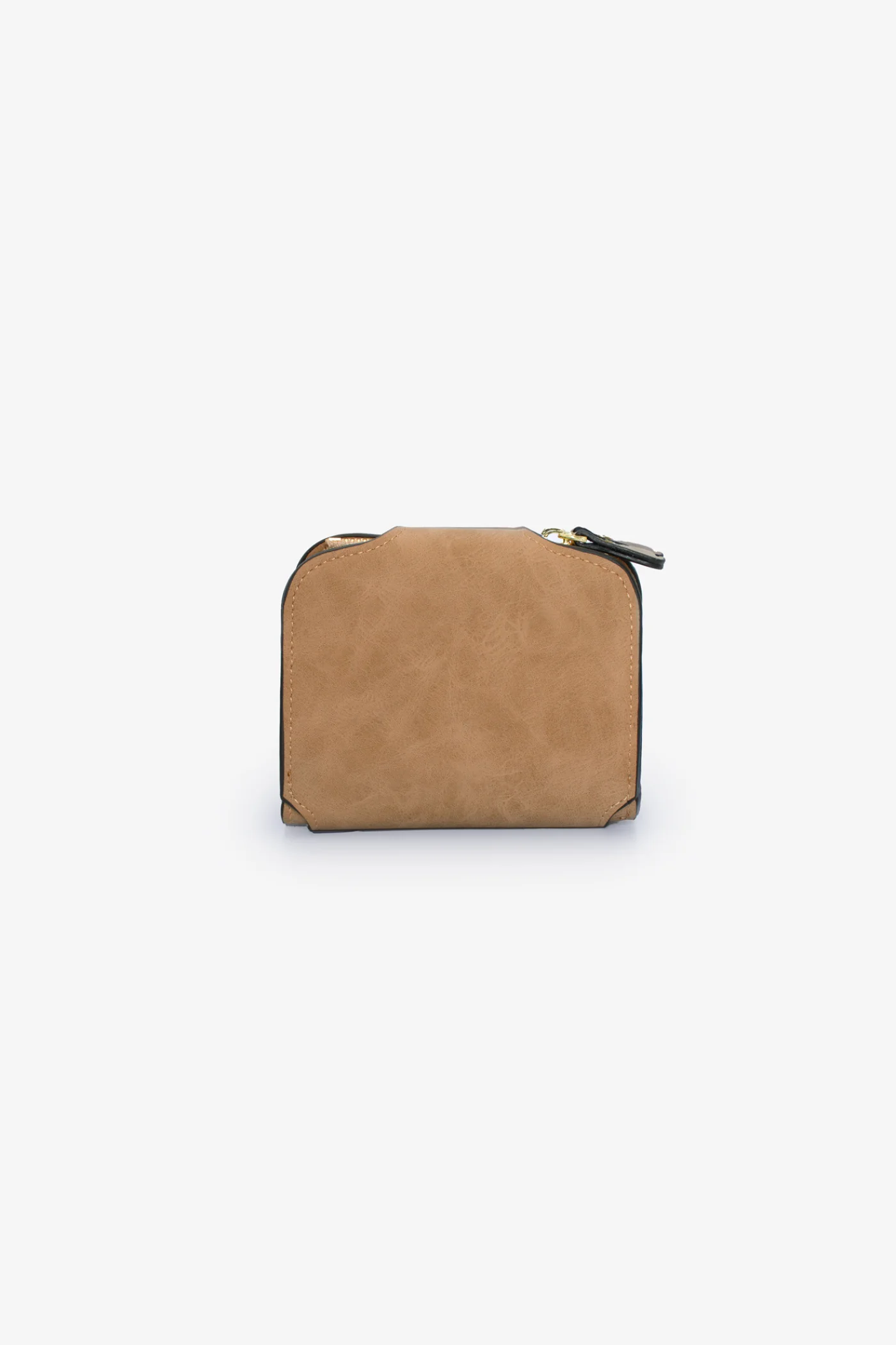 Small Bifold Purse - Tan - Image 3