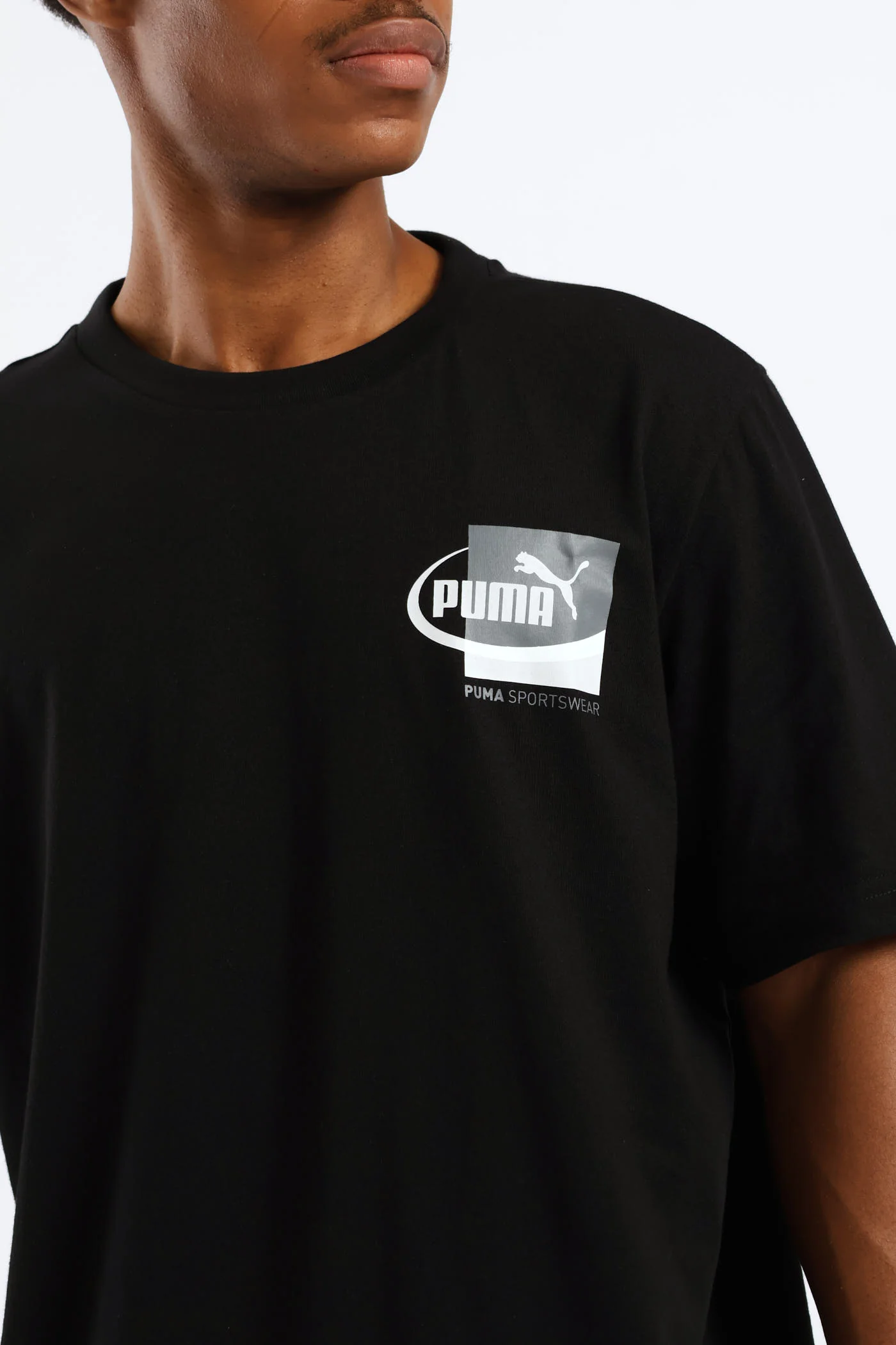 Small Box Graphic Tee - Black - Image 2