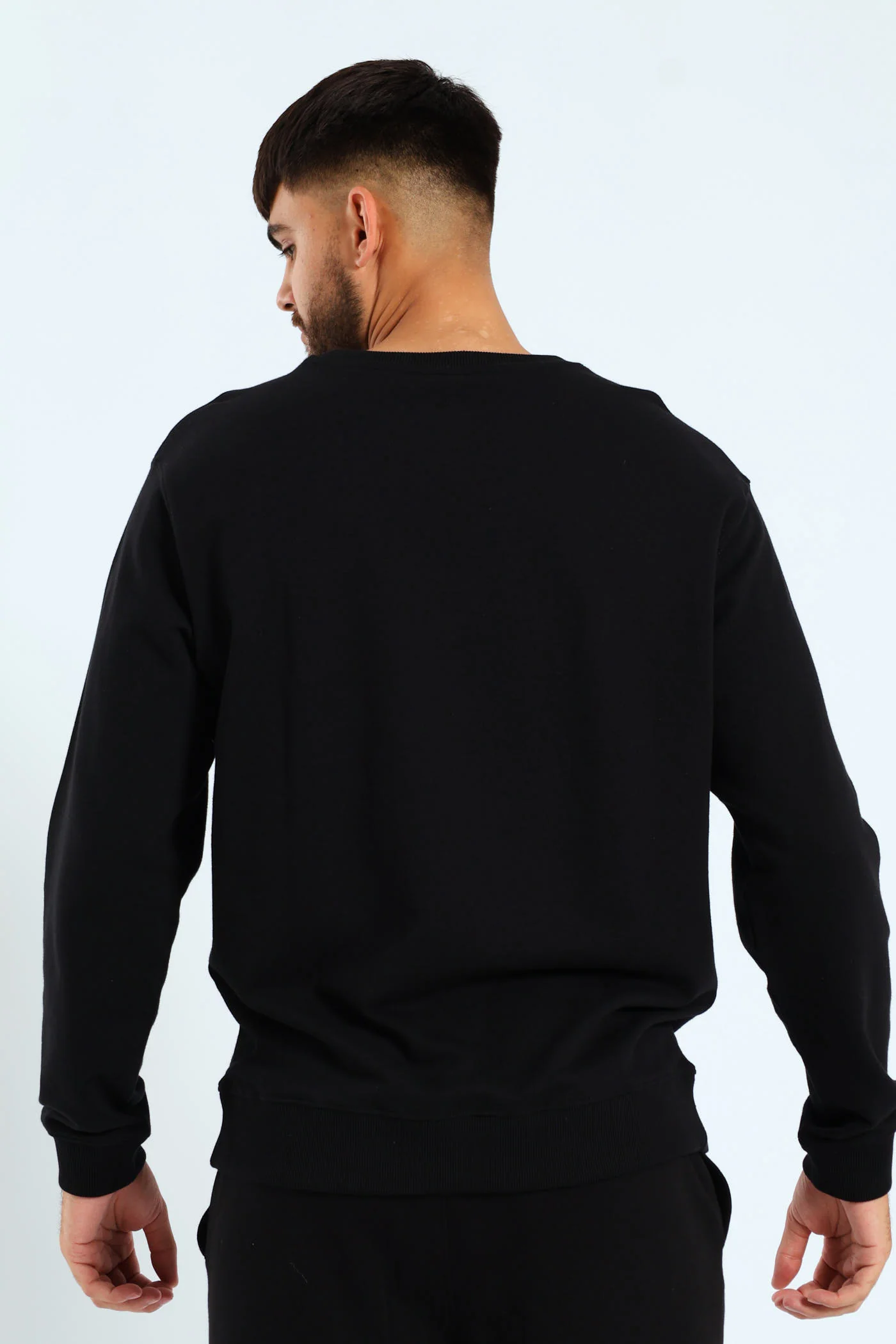 Small Crew Top - Black - Image 5