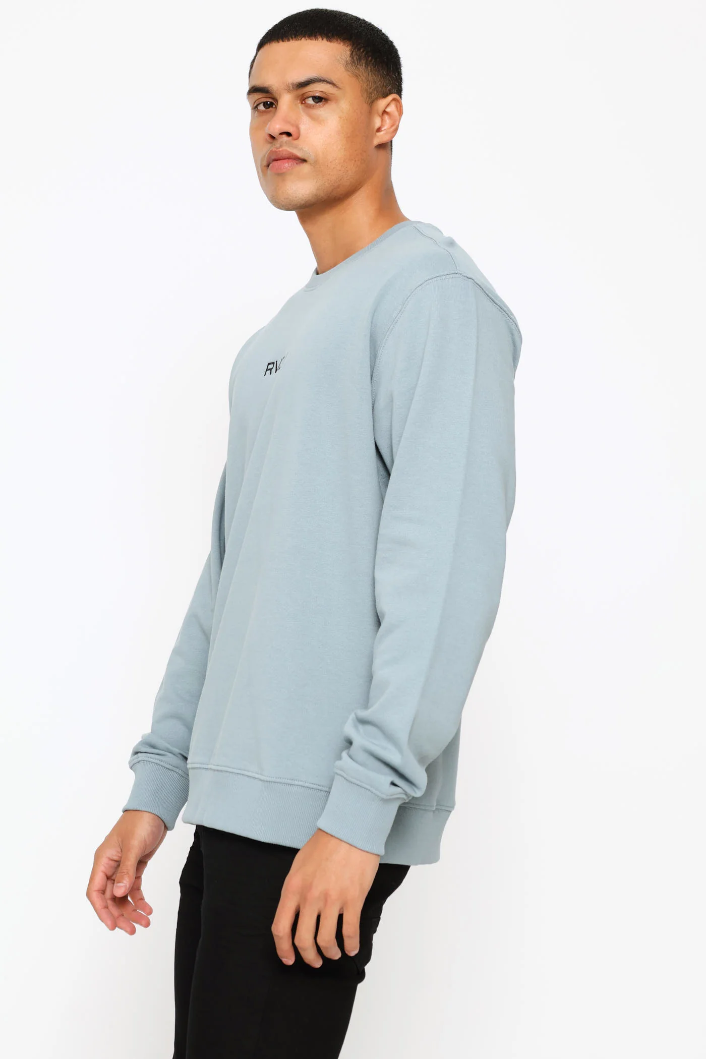 Small Logo Crew Top - Sky Blue - Image 4