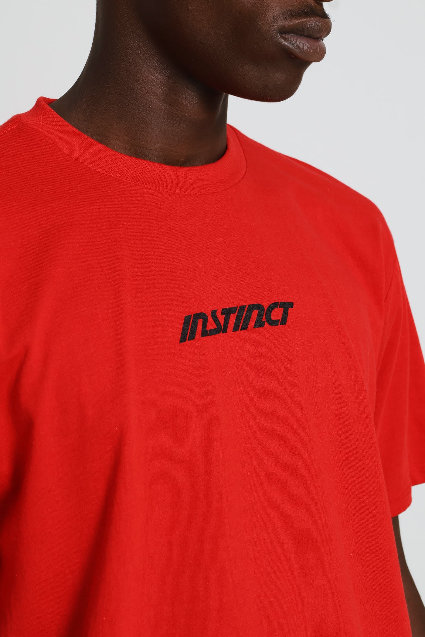 Small Logo Tee - Red - Image 2