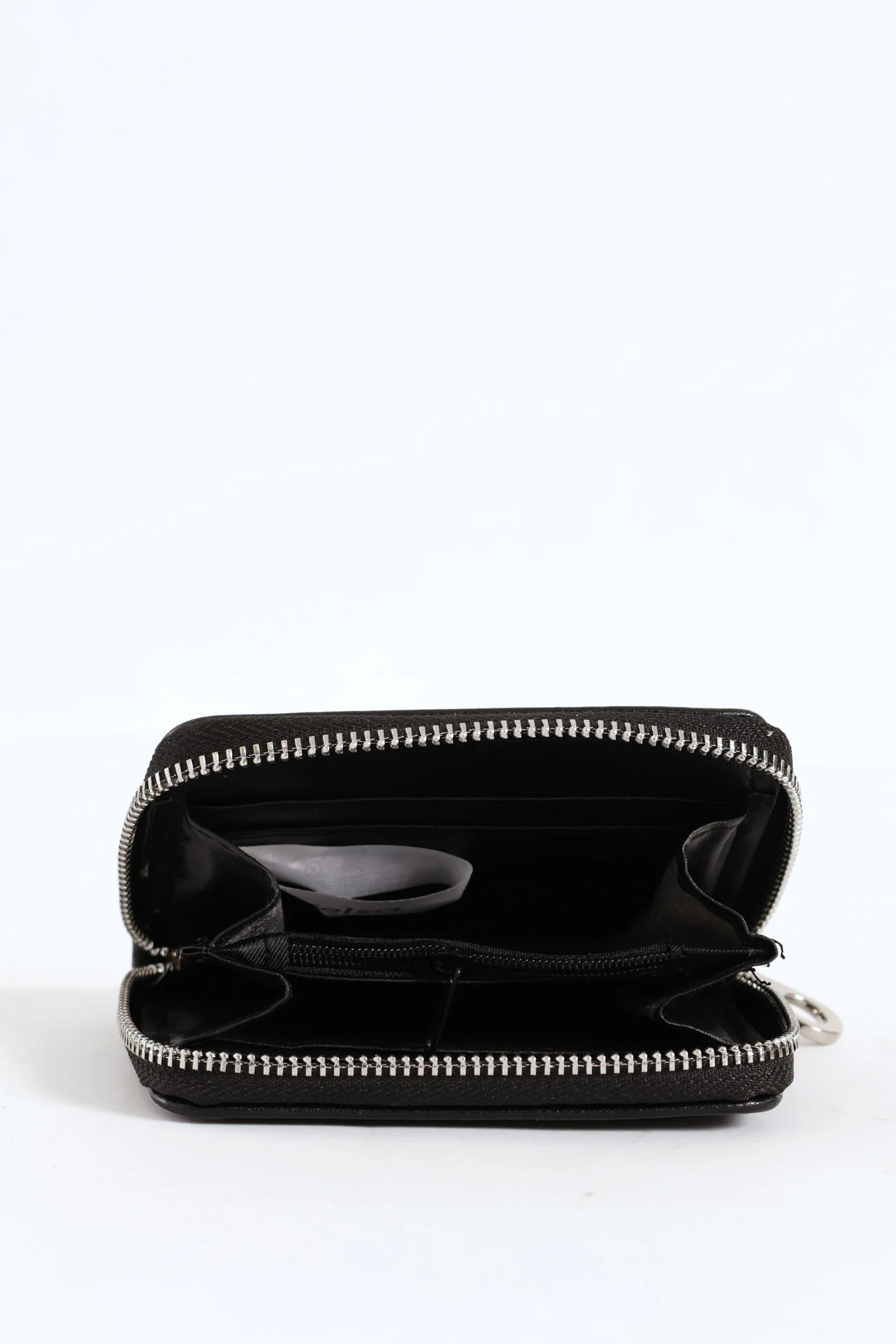 Small Zip Around Purse - Black - Image 3