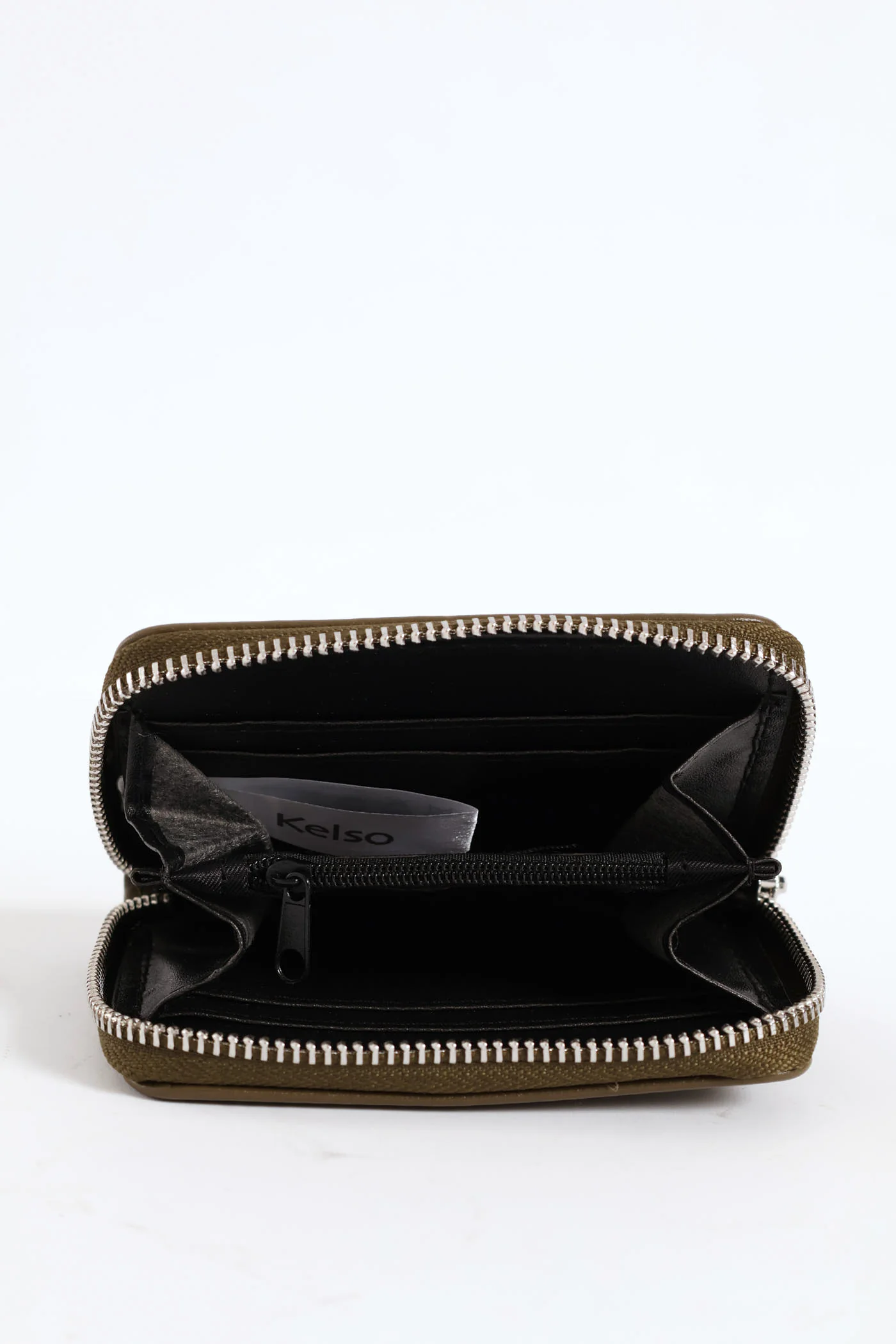 Small Zip Around Purse - Fatigue - Image 6