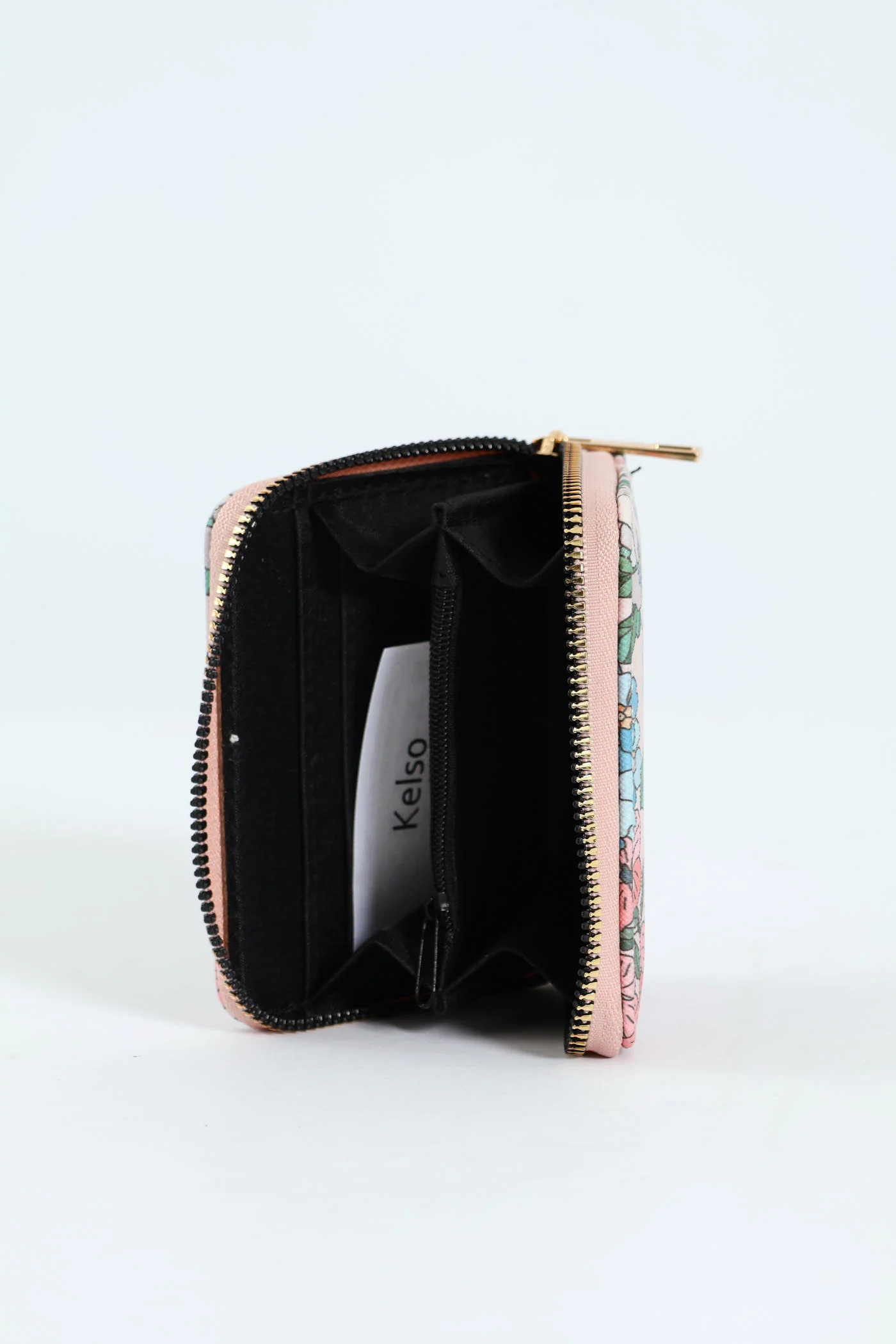 Small Zip Around Purse - Light Pink - Image 3