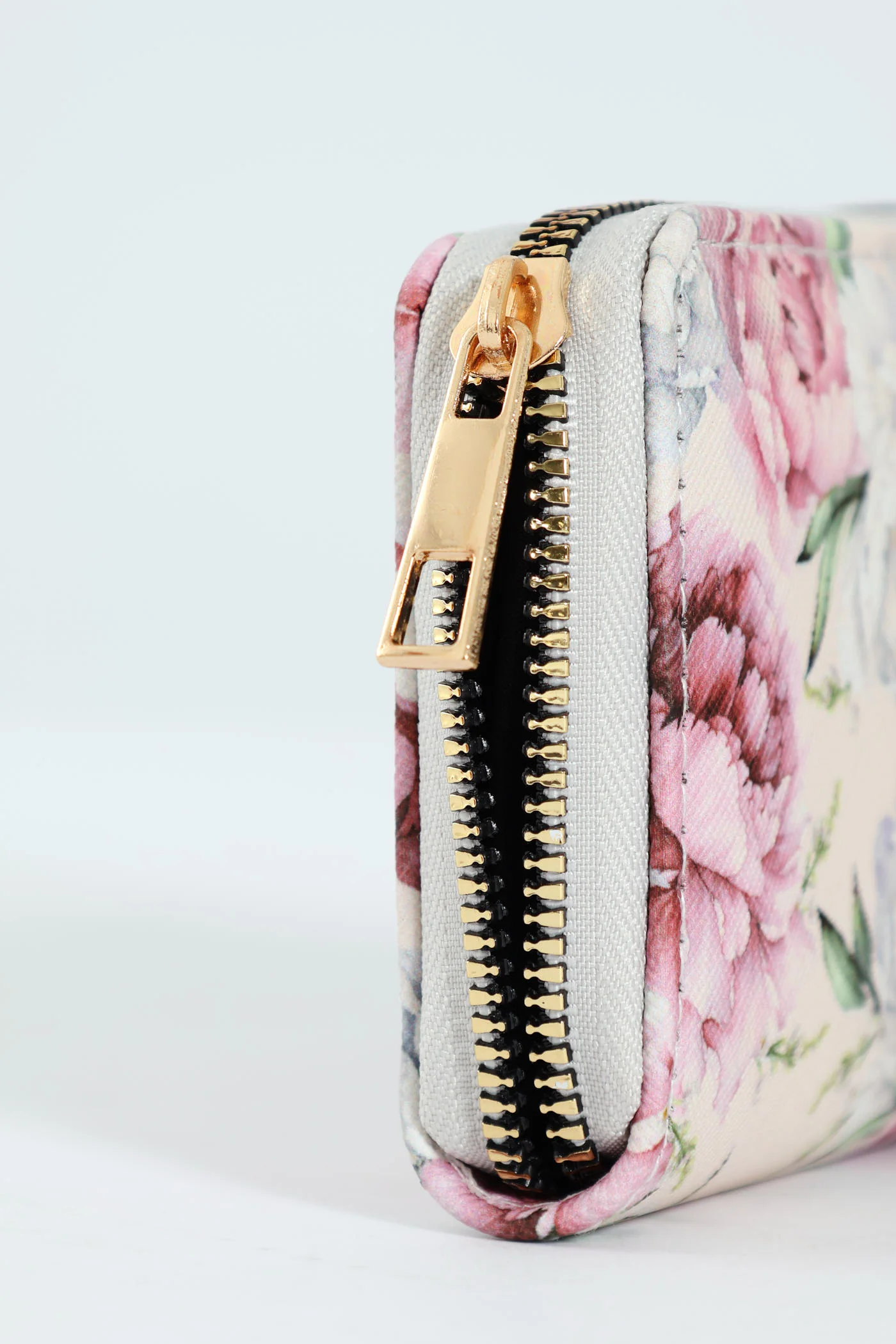 Small Zip Around Purse - Light Pink - Image 2
