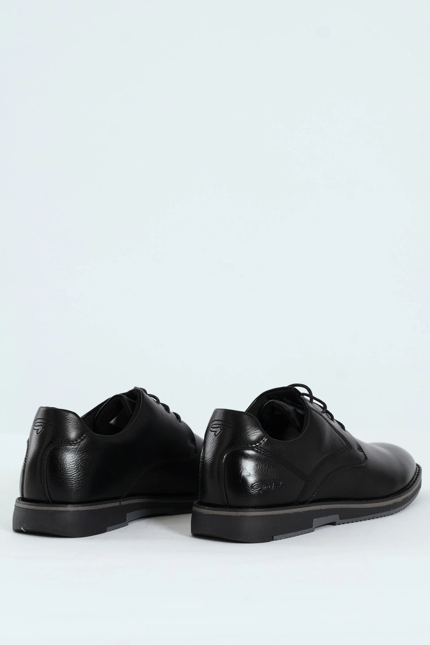 Smart Casual Derby Shoe - Black - Image 4