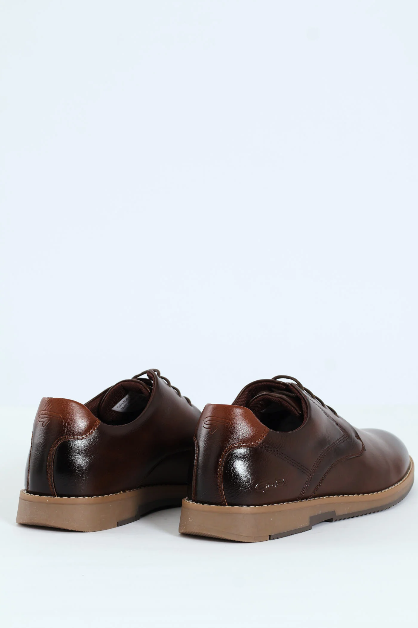 Smart Casual Derby Shoe - Brown - Image 4