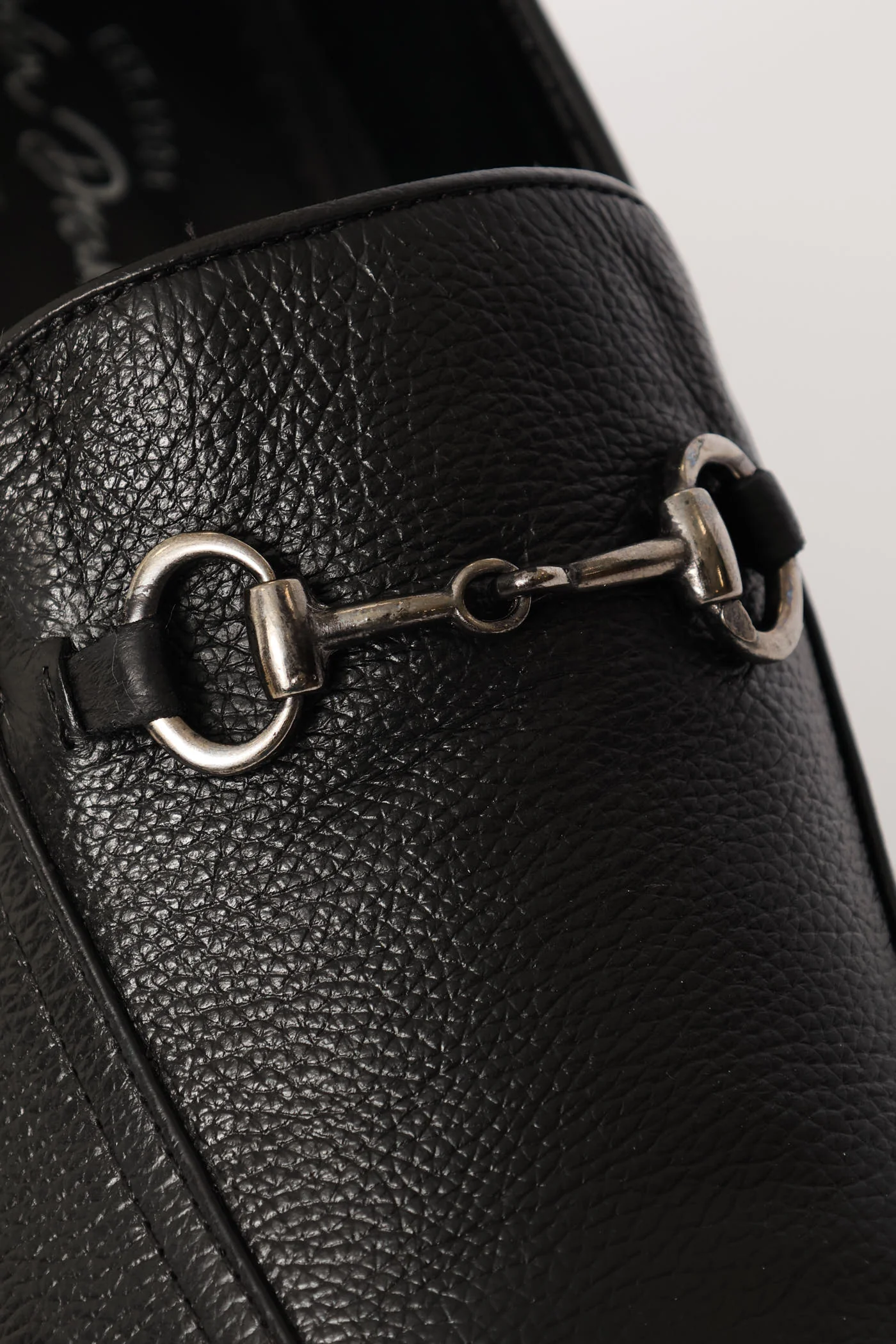 Smart Leather Loafer With Trim - Black - Image 6