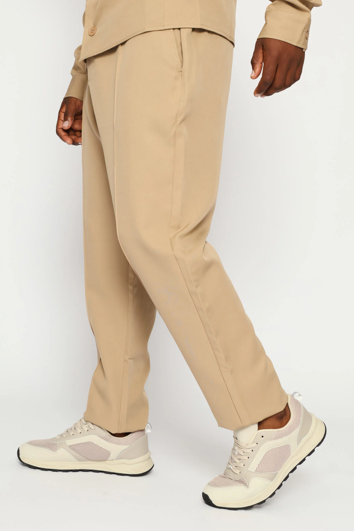 Smart Pull On Jogger - Taupe - Image 2
