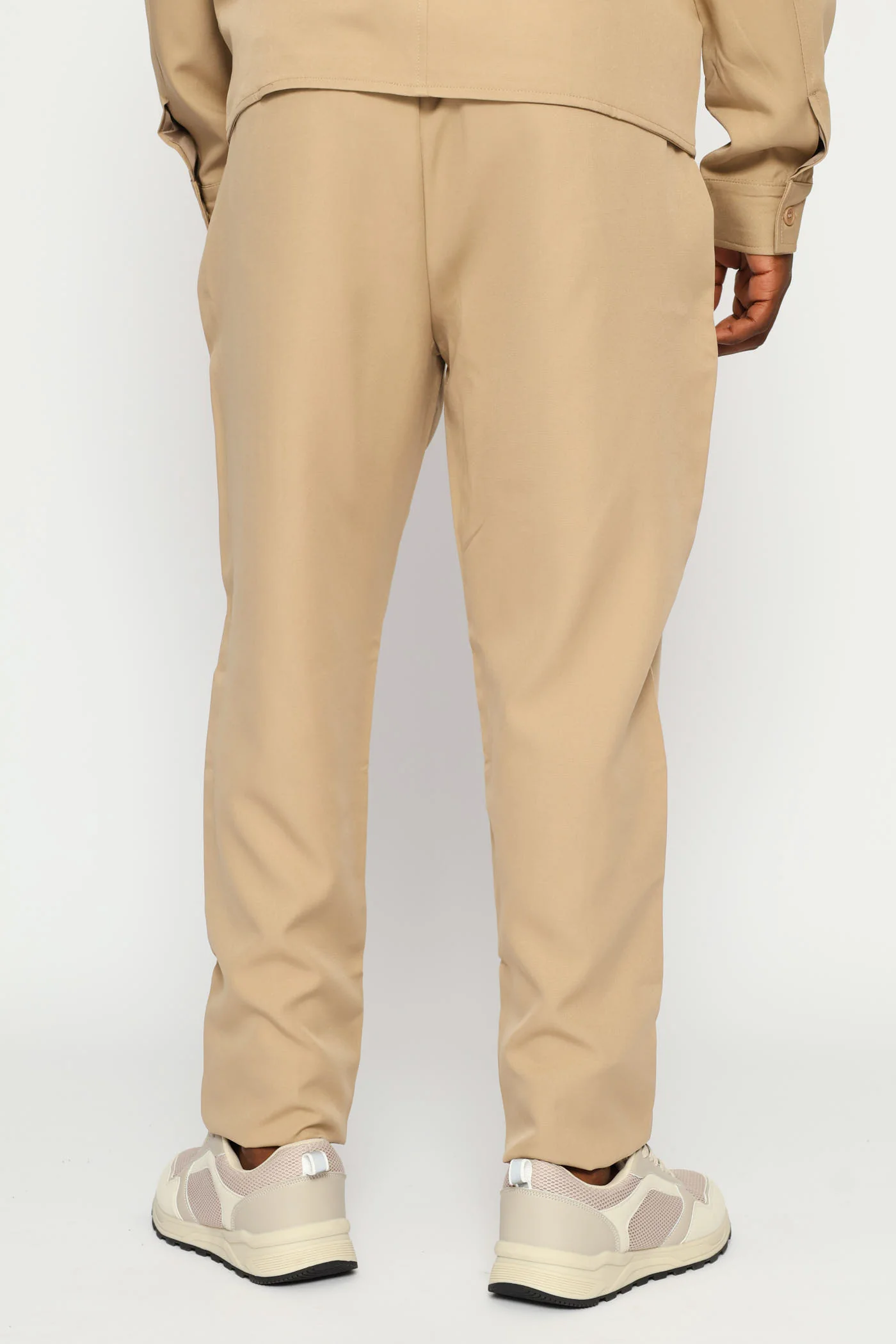 Smart Pull On Jogger - Taupe - Image 4