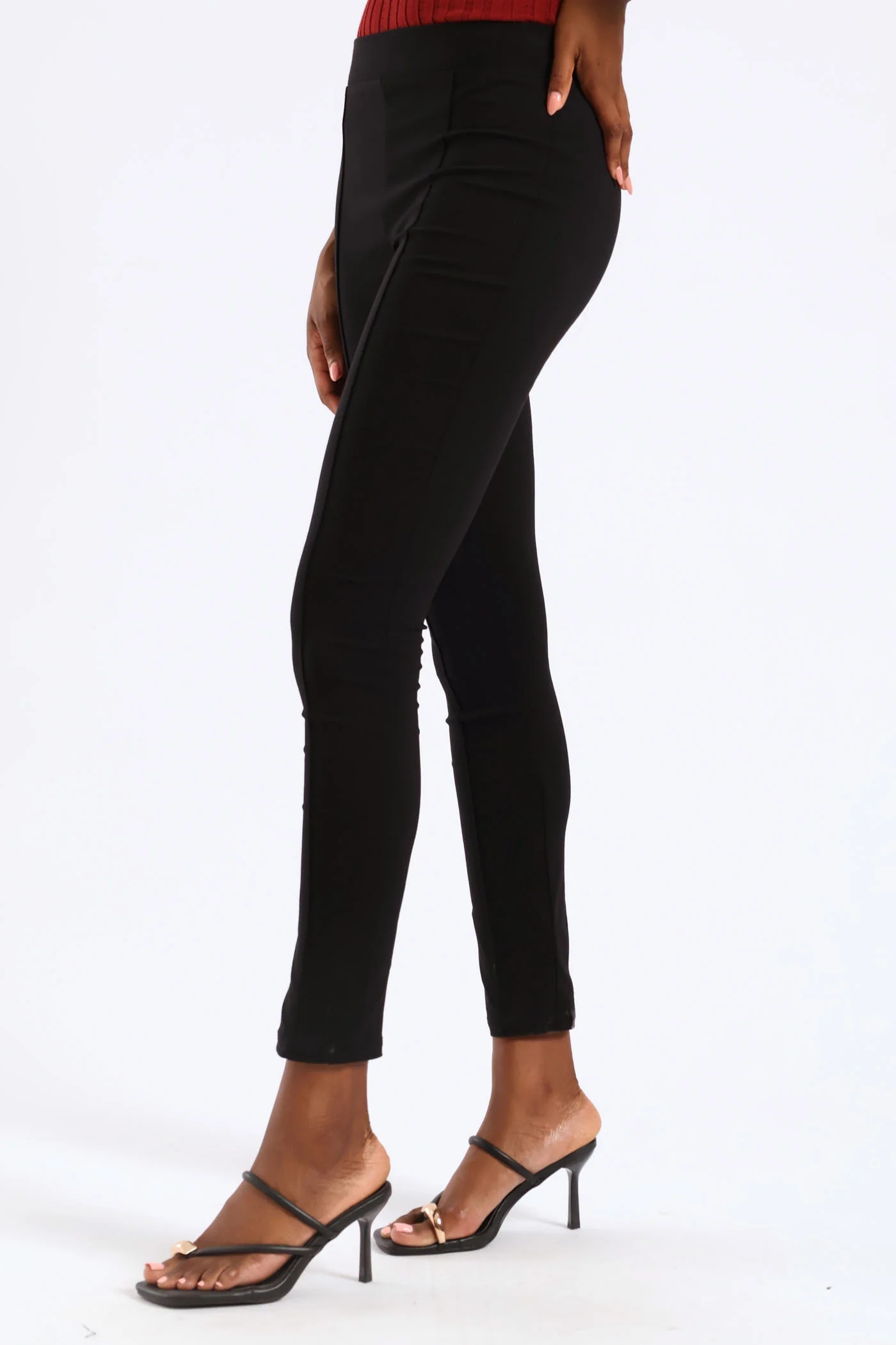 Smart Skinny Pant - Black - Image 3